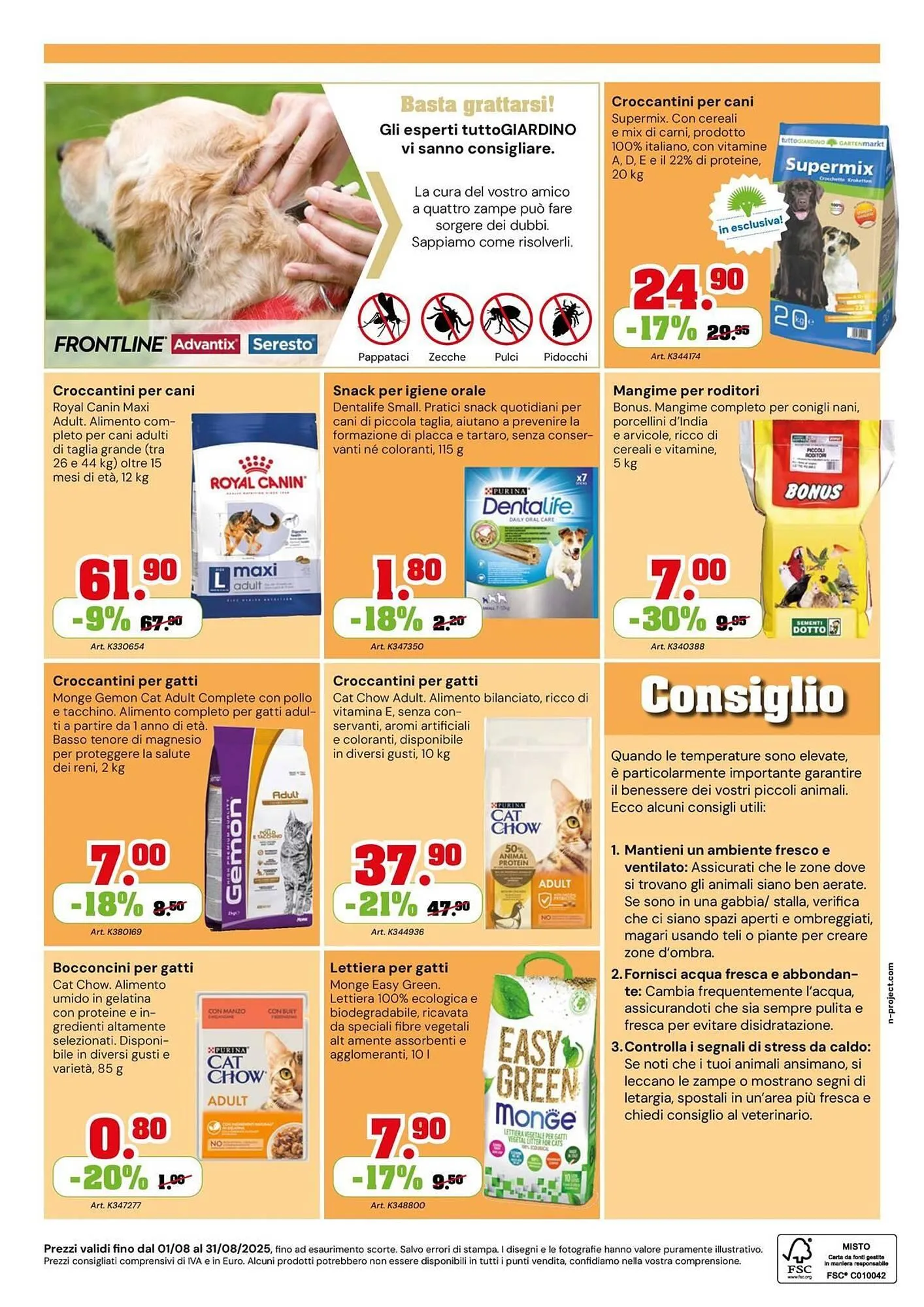 Volantino TuttoGiardino da 4 agosto a 31 agosto di 2025 - Pagina del volantino 2