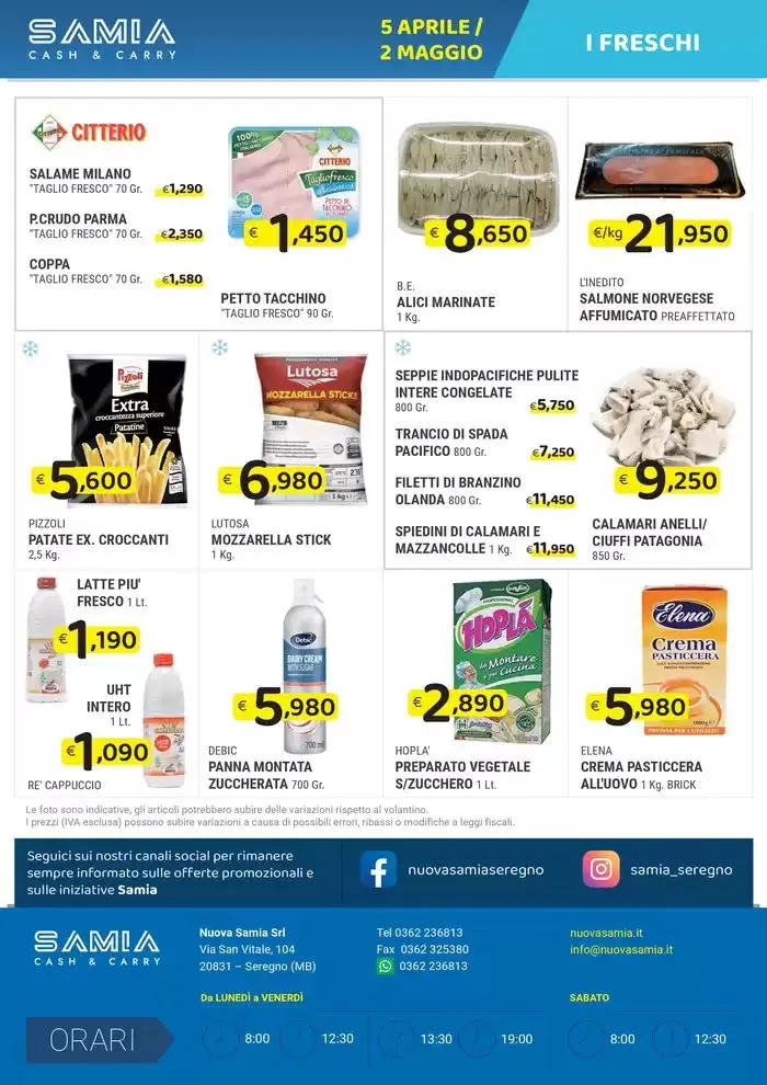 Dal 5 aprile al 2 maggio da 5 aprile a 2 maggio di 2025 - Pagina del volantino 8