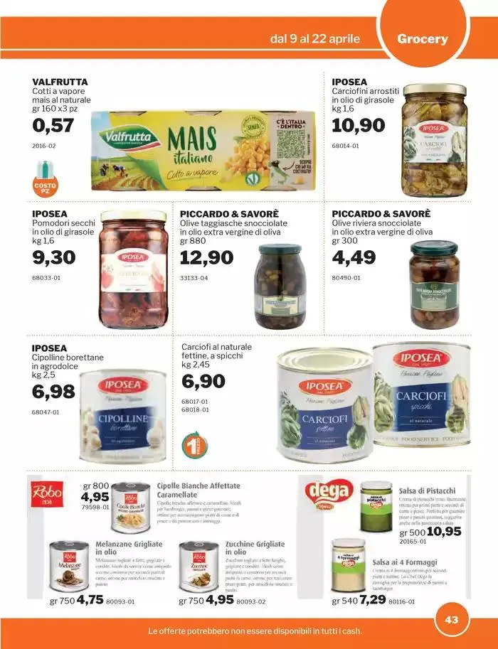 Promozioni da 9 aprile a 22 aprile di 2025 - Pagina del volantino 43