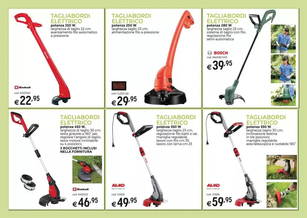 Macchine da giardino da 19 marzo a 22 settembre di 2025 - Pagina del volantino 2