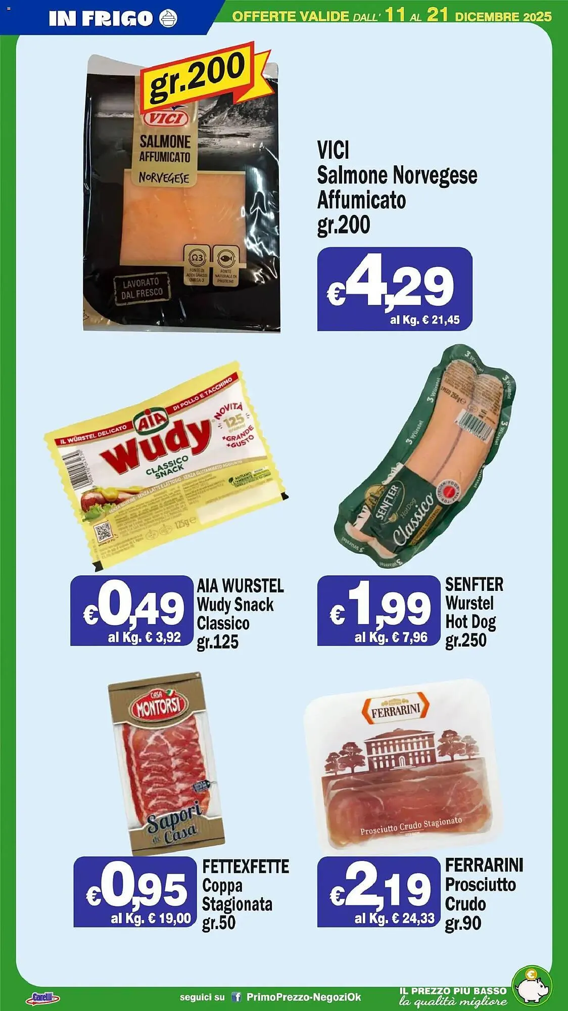 Volantino Primo Prezzo da 11 dicembre a 21 dicembre di 2025 - Pagina del volantino 43