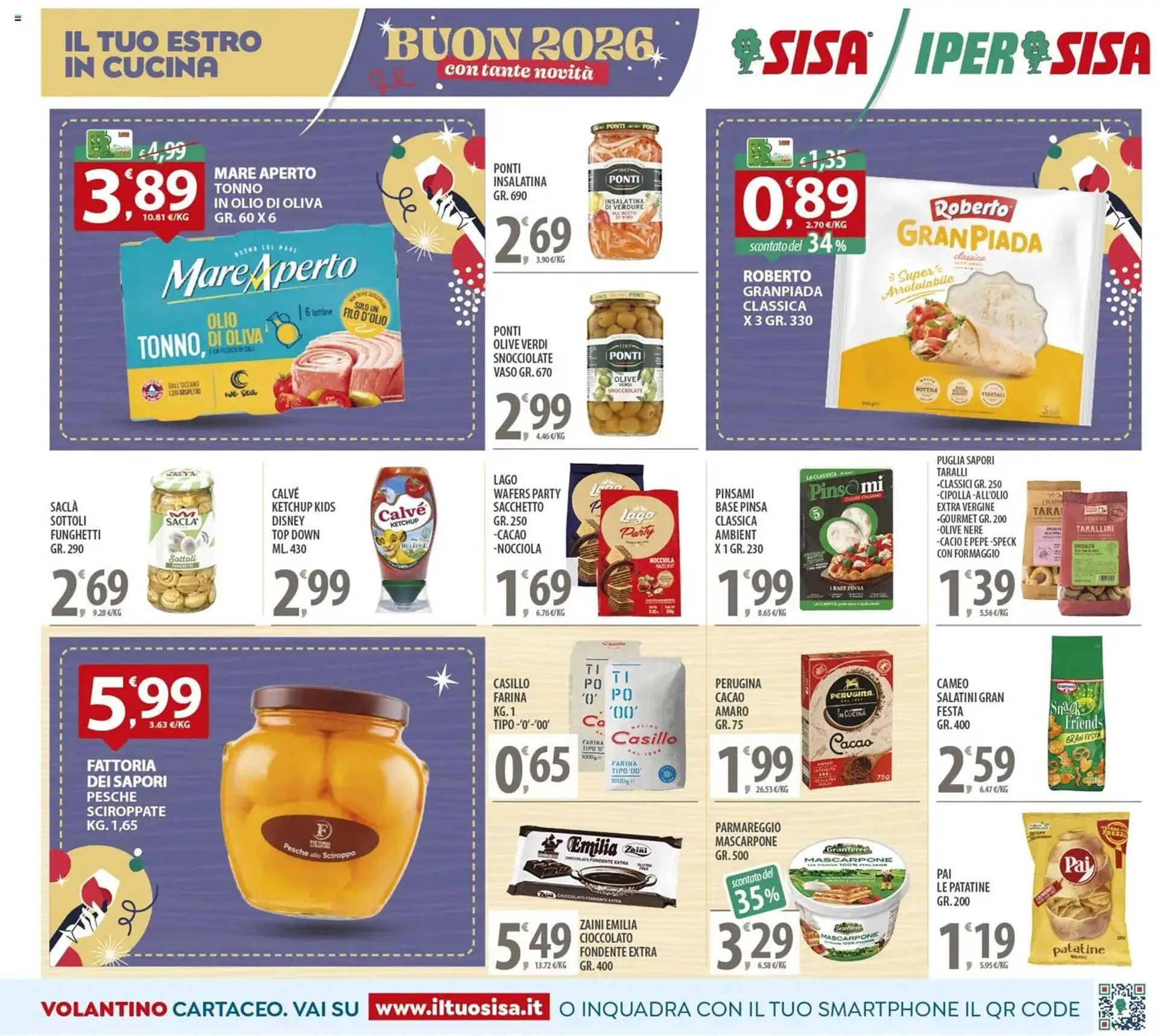 Volantino Sisa da 27 dicembre a 7 gennaio di 2026 - Pagina del volantino 9