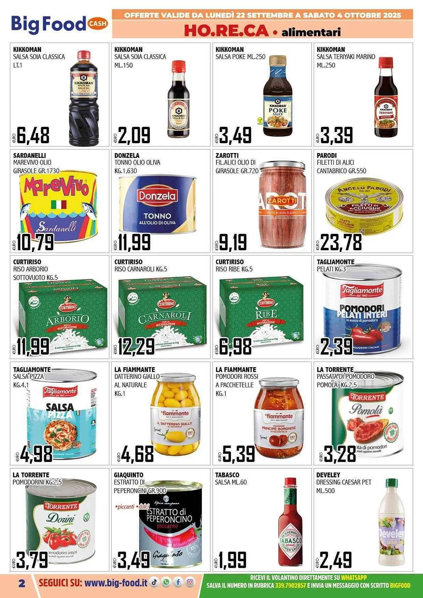 Volantino Big Food da 22 settembre a 4 ottobre di 2025 - Pagina del volantino 2