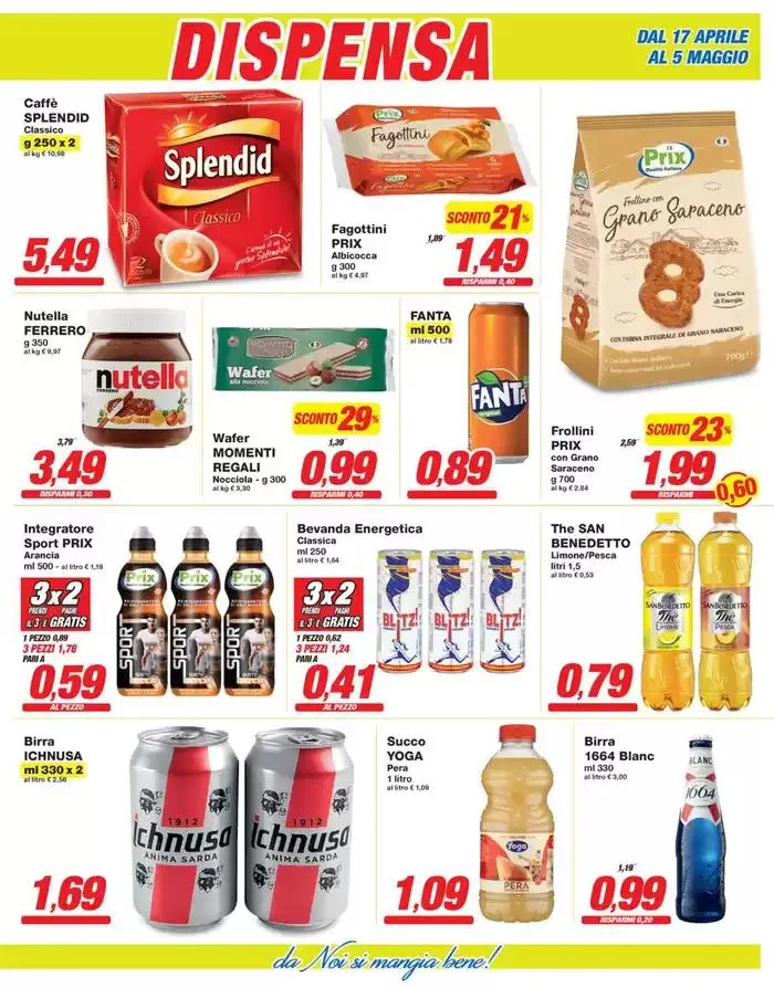 Sconto immediato 10€ da 17 aprile a 27 aprile di 2025 - Pagina del volantino 21