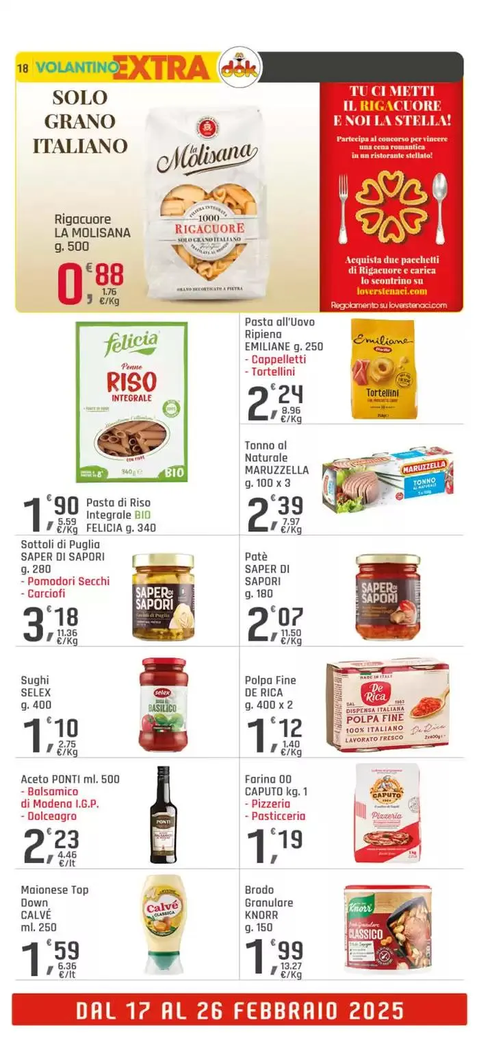 Tanti prodotti scontati da 13 febbraio a 26 febbraio di 2025 - Pagina del volantino 18