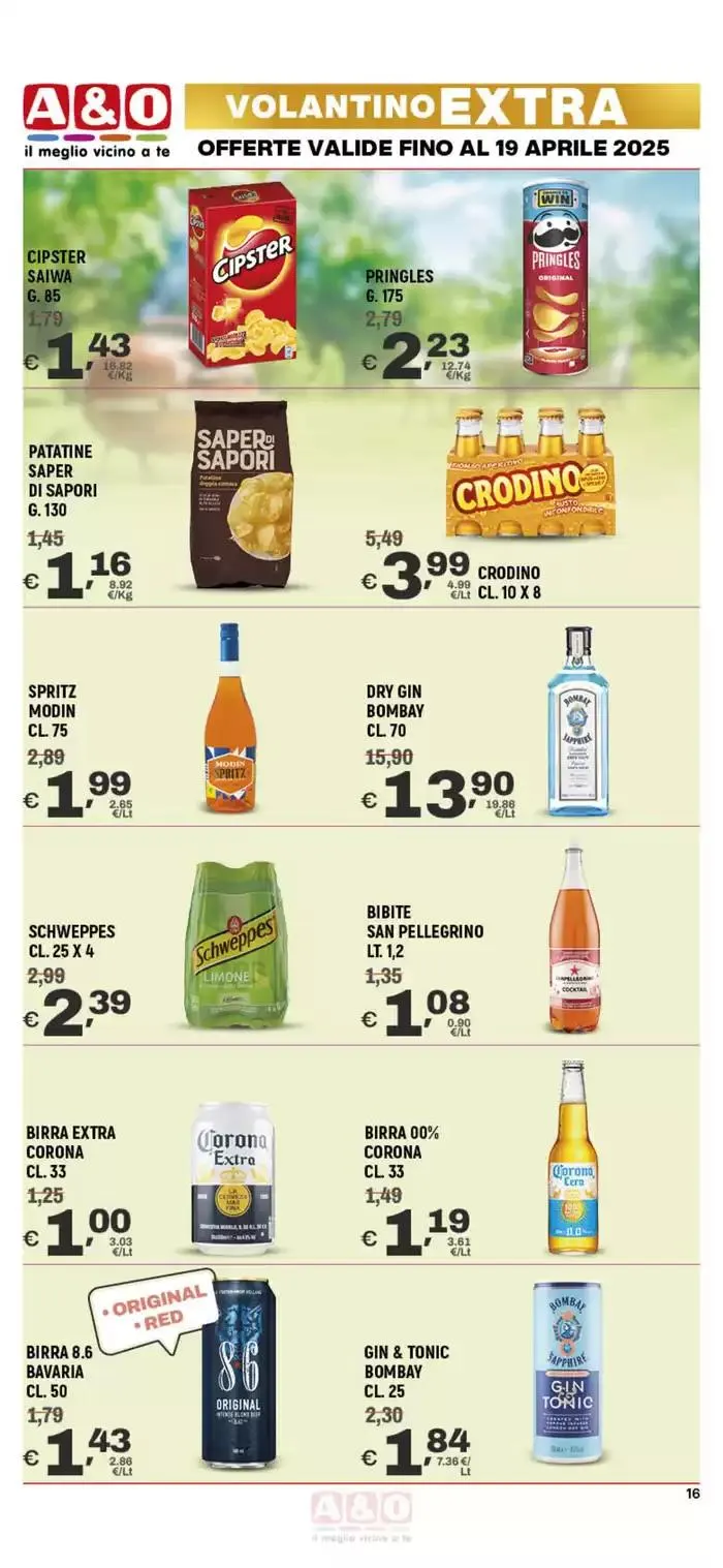 Aria di Pasqua da 10 aprile a 19 aprile di 2025 - Pagina del volantino 16