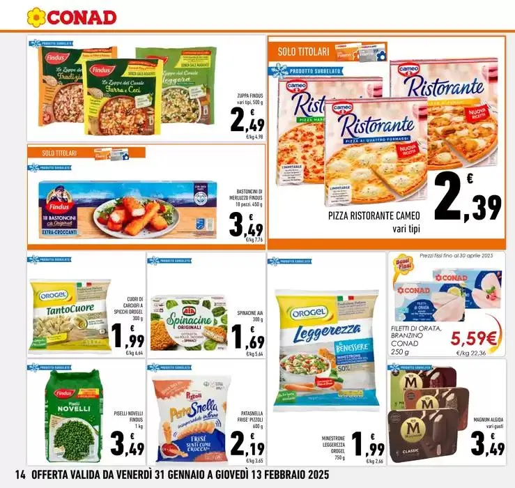 CAMPIONI DEL RISPARMIO da 31 gennaio a 13 febbraio di 2025 - Pagina del volantino 14