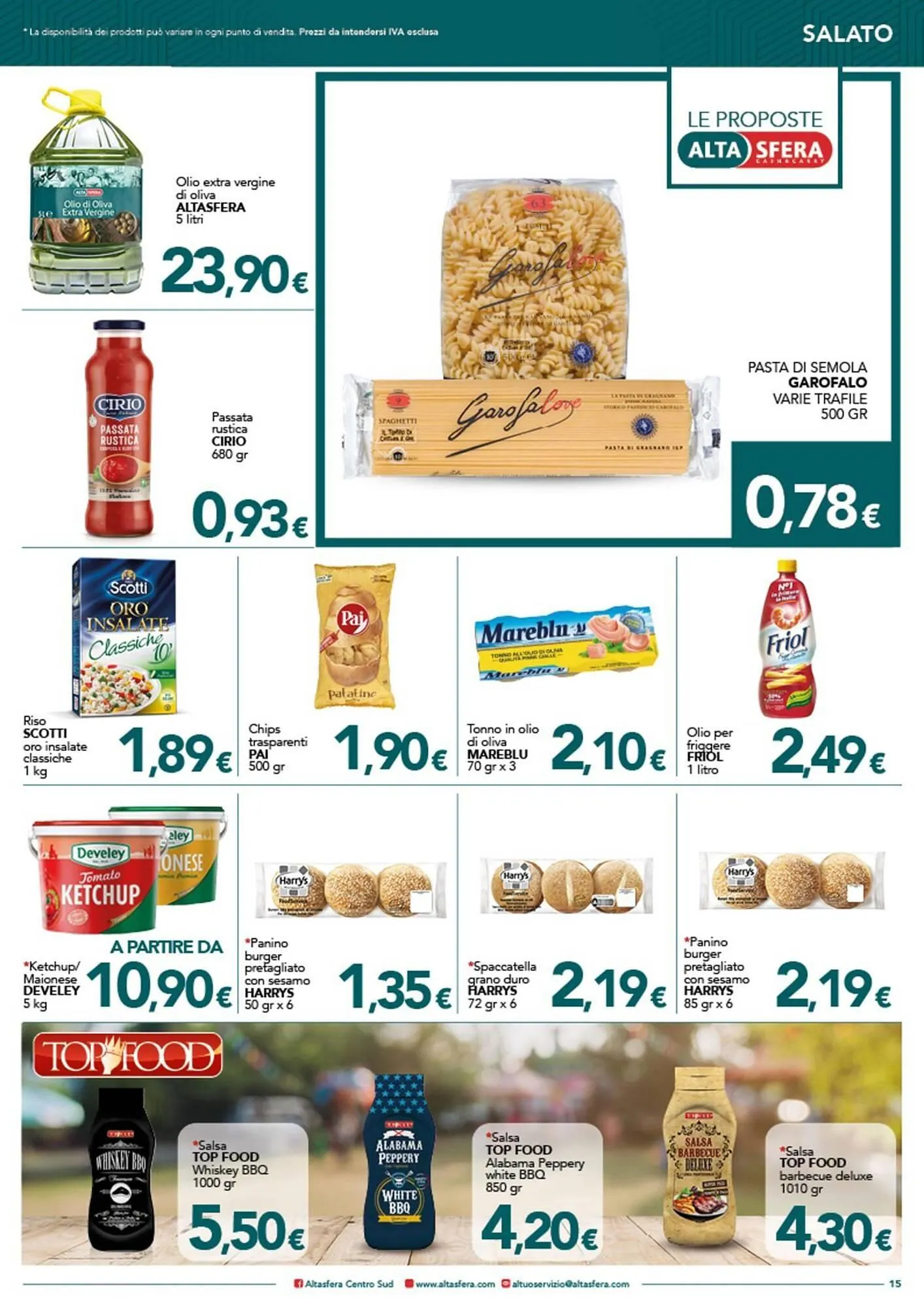 Volantino Altasfera da 30 luglio a 14 agosto di 2025 - Pagina del volantino 15