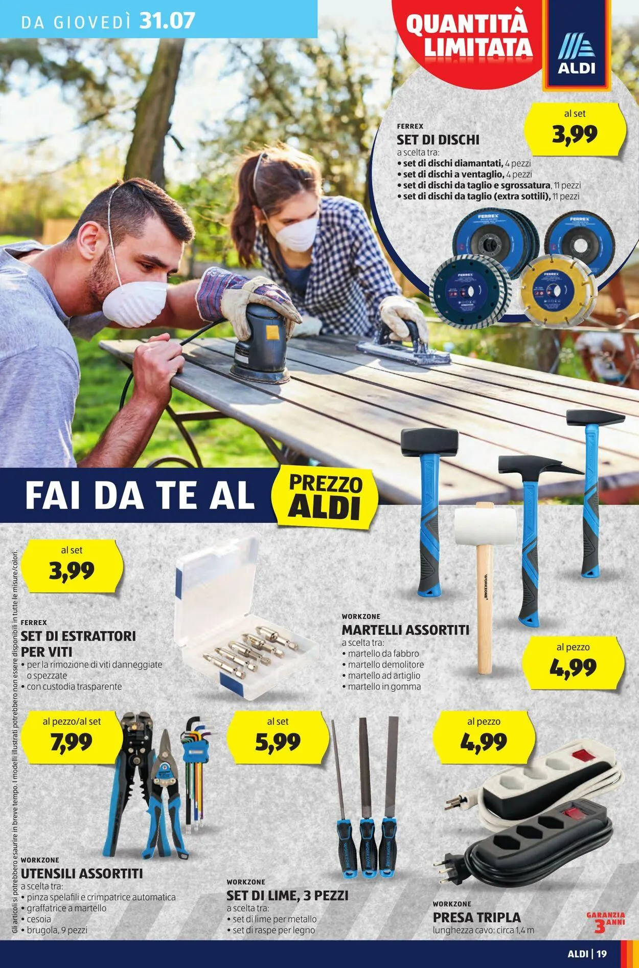 Aldi Volantino attuale da 28 luglio a 3 agosto di 2025 - Pagina del volantino 19