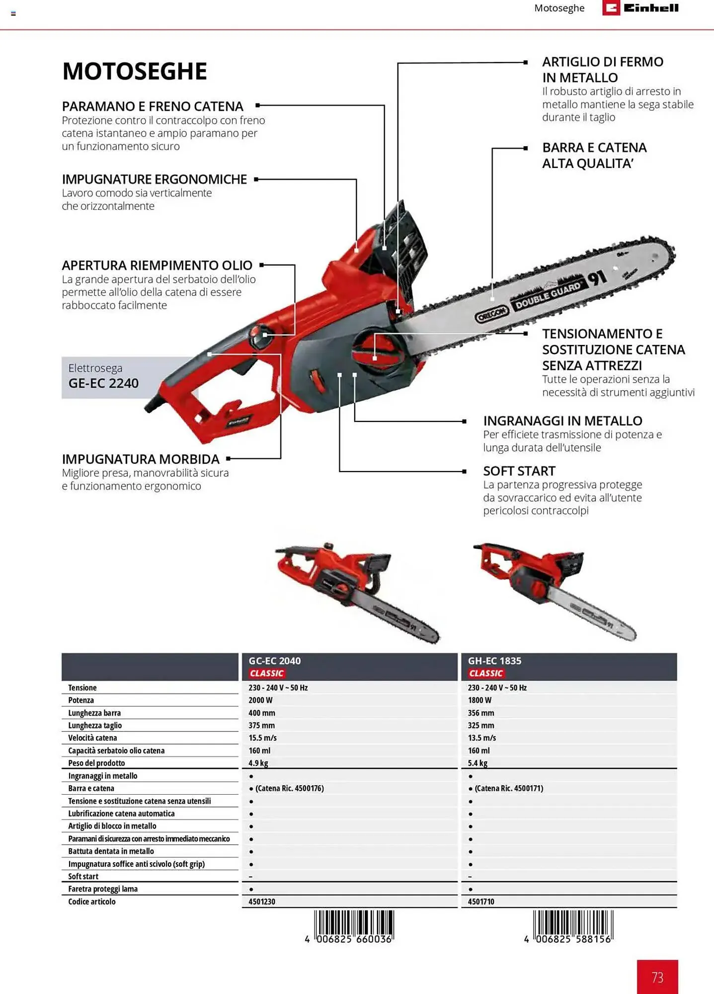 Volantino Einhell da 1 febbraio a 31 dicembre di 2025 - Pagina del volantino 73