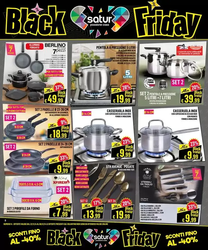 I veri sconti fino al -40% da 22 novembre a 8 dicembre di 2024 - Pagina del volantino 11