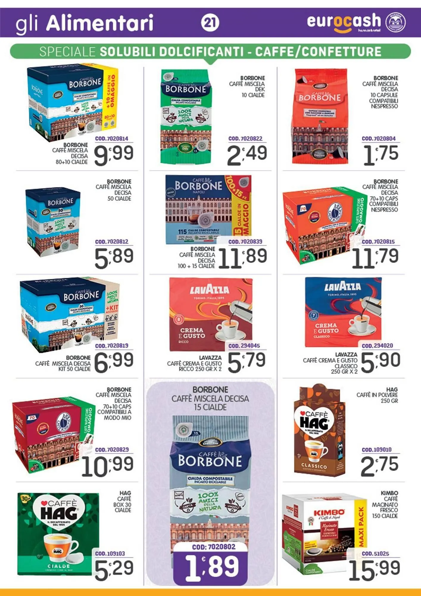 Volantino Eurocash da 24 novembre a 7 dicembre di 2025 - Pagina del volantino 21