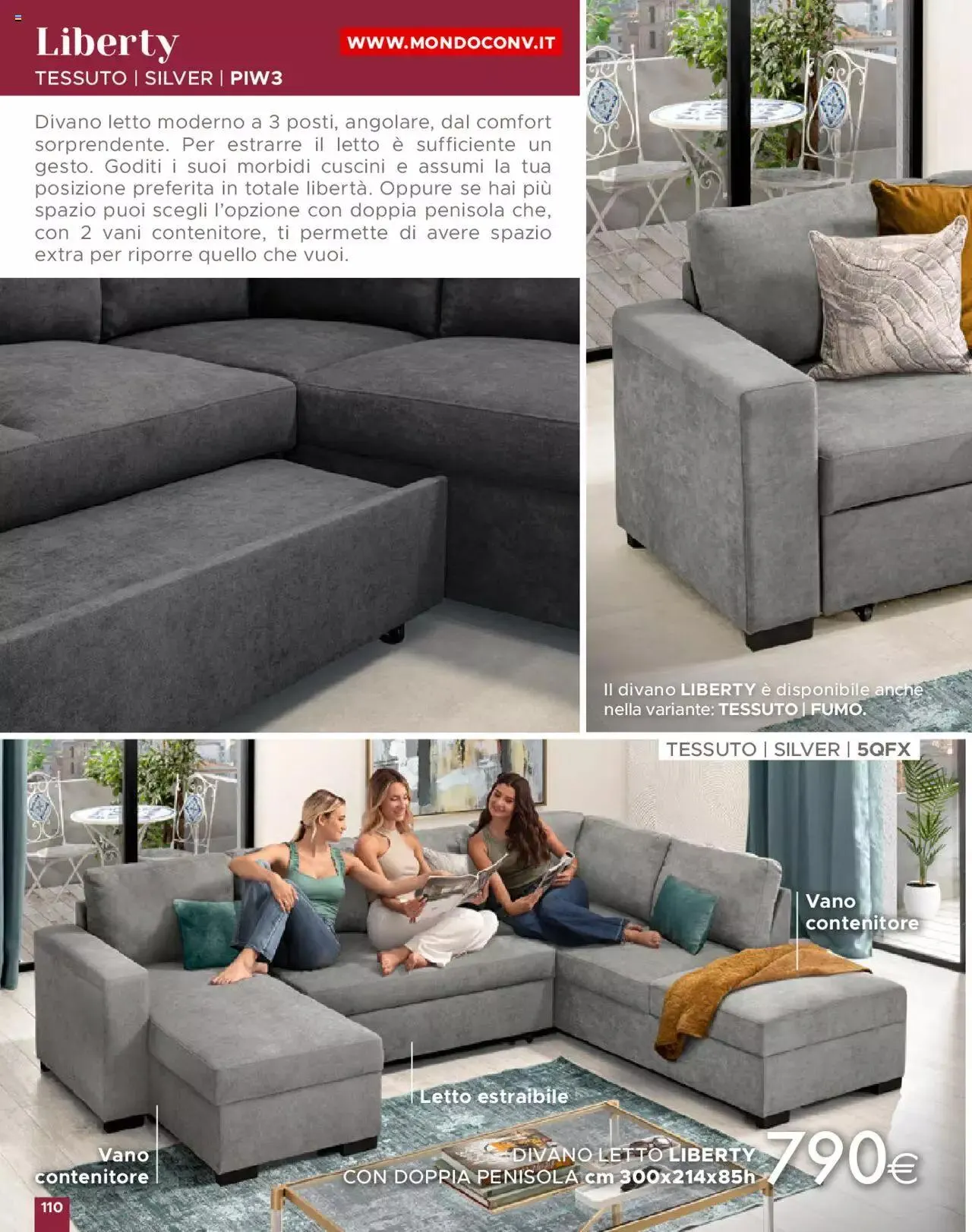 Volantino Mondo Convenienza da 1 ottobre a 31 dicembre di 2023 - Pagina del volantino 112