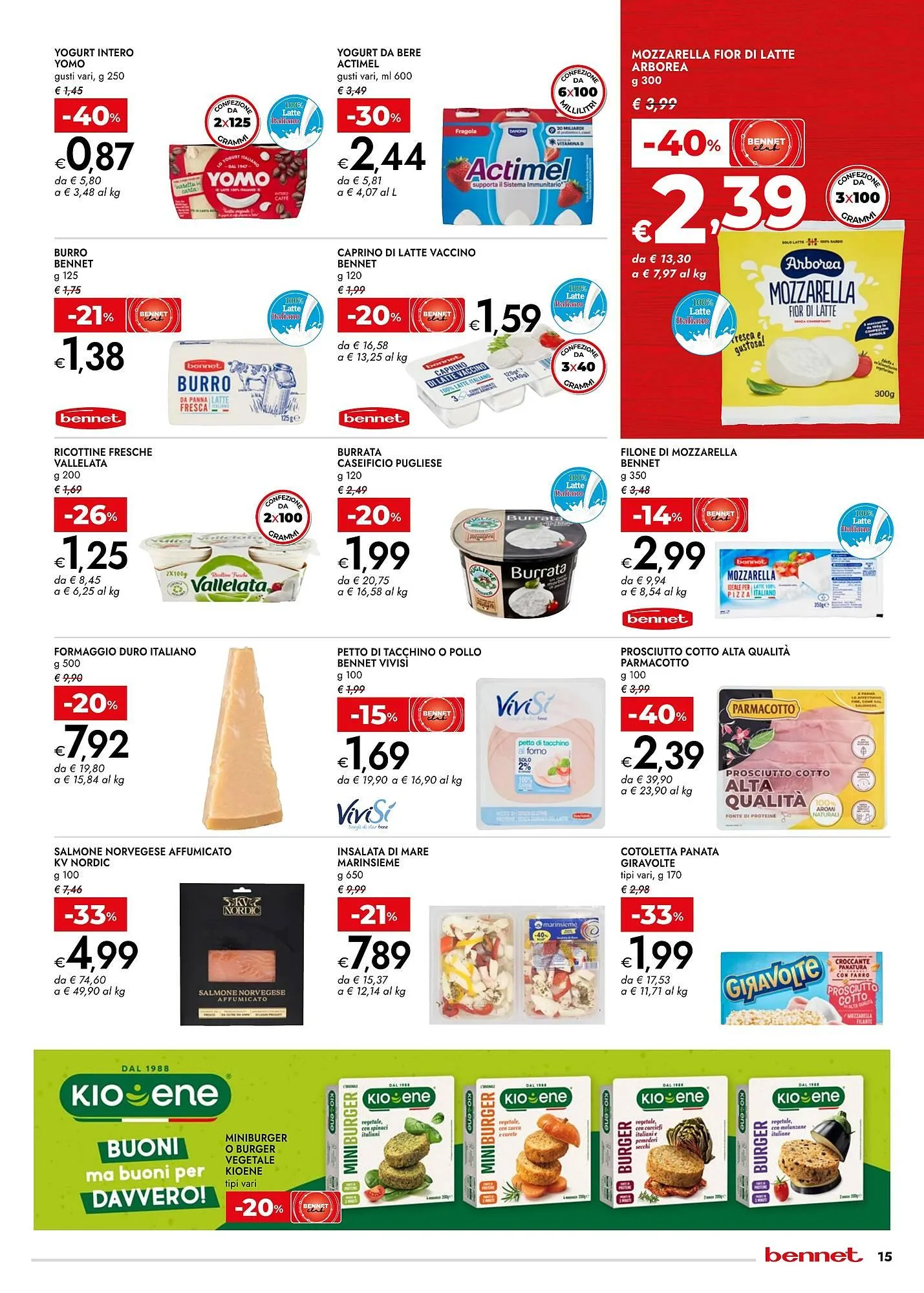 Volantino Bennet da 31 luglio a 13 agosto di 2025 - Pagina del volantino 15
