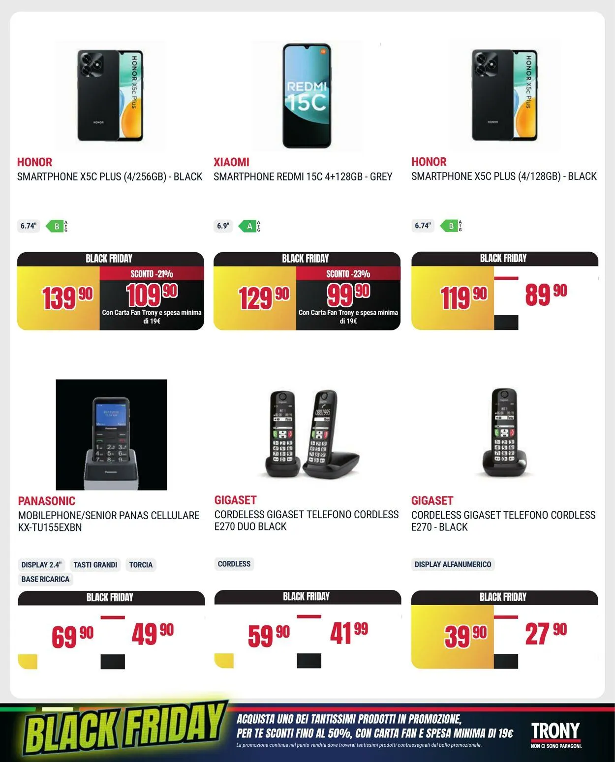 Trony Volantino attuale da 1 dicembre a 3 dicembre di 2025 - Pagina del volantino 19