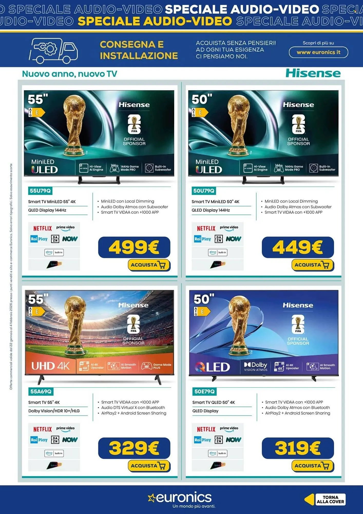 Volantino Euronics da 22 gennaio a 4 febbraio di 2026 - Pagina del volantino 9