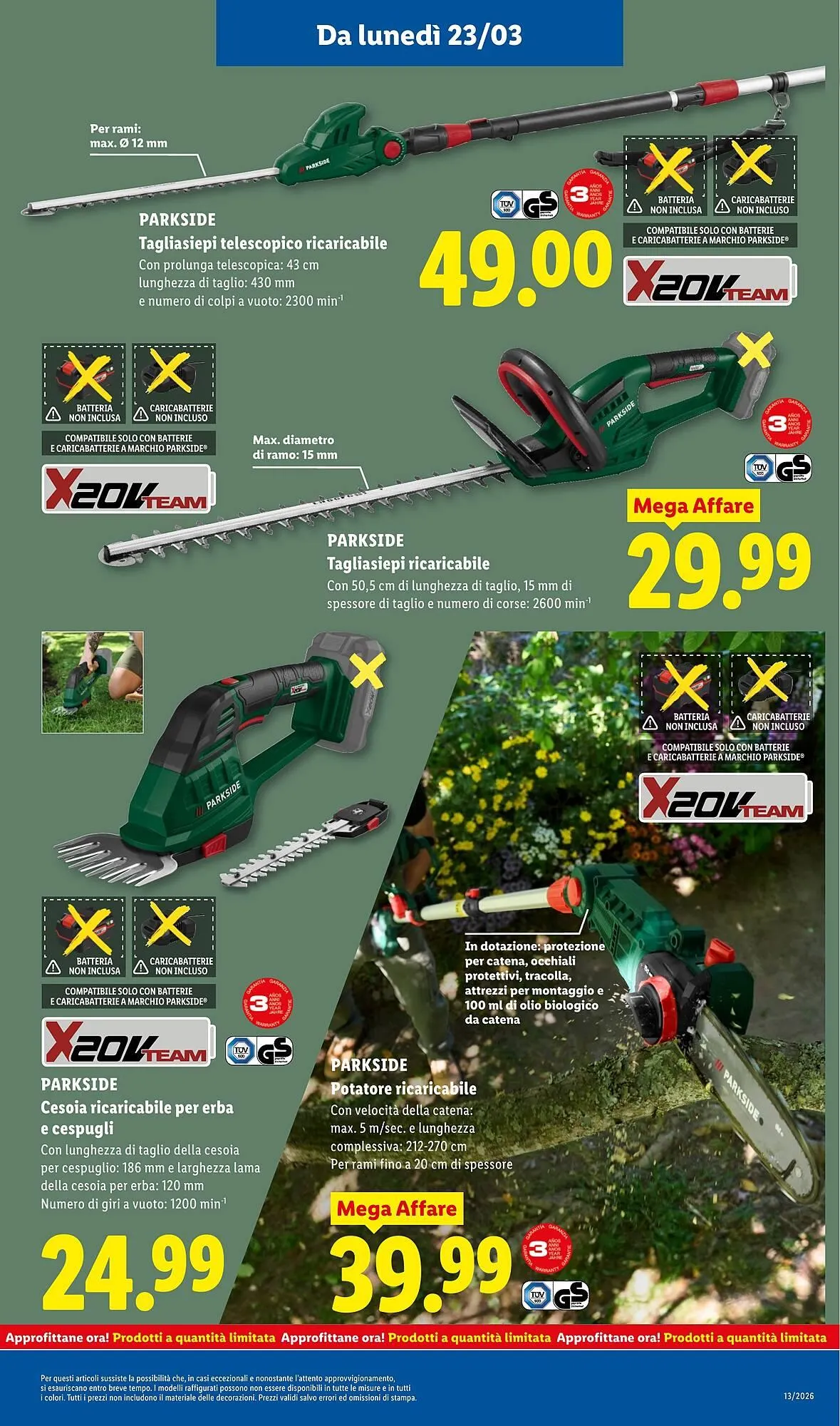 Volantino Lidl da 23 marzo a 29 marzo di 2026 - Pagina del volantino 27