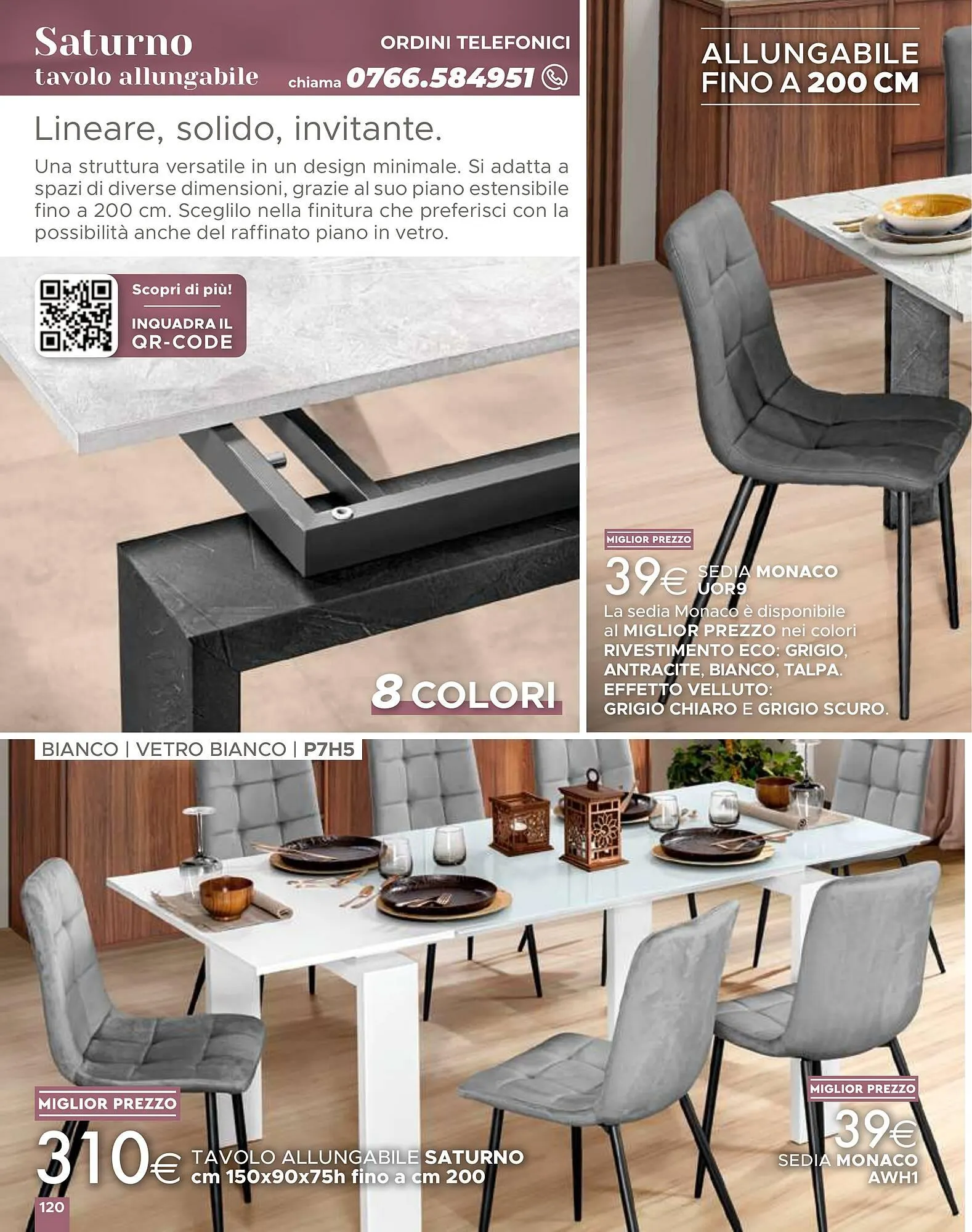 Volantino Mondo Convenienza da 1 aprile a 1 settembre di 2024 - Pagina del volantino 120