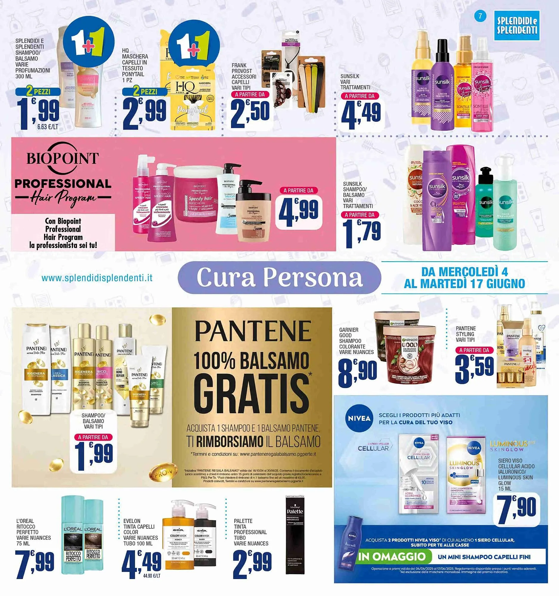 Volantino Splendidi e Splendenti da 4 giugno a 17 giugno di 2025 - Pagina del volantino 7