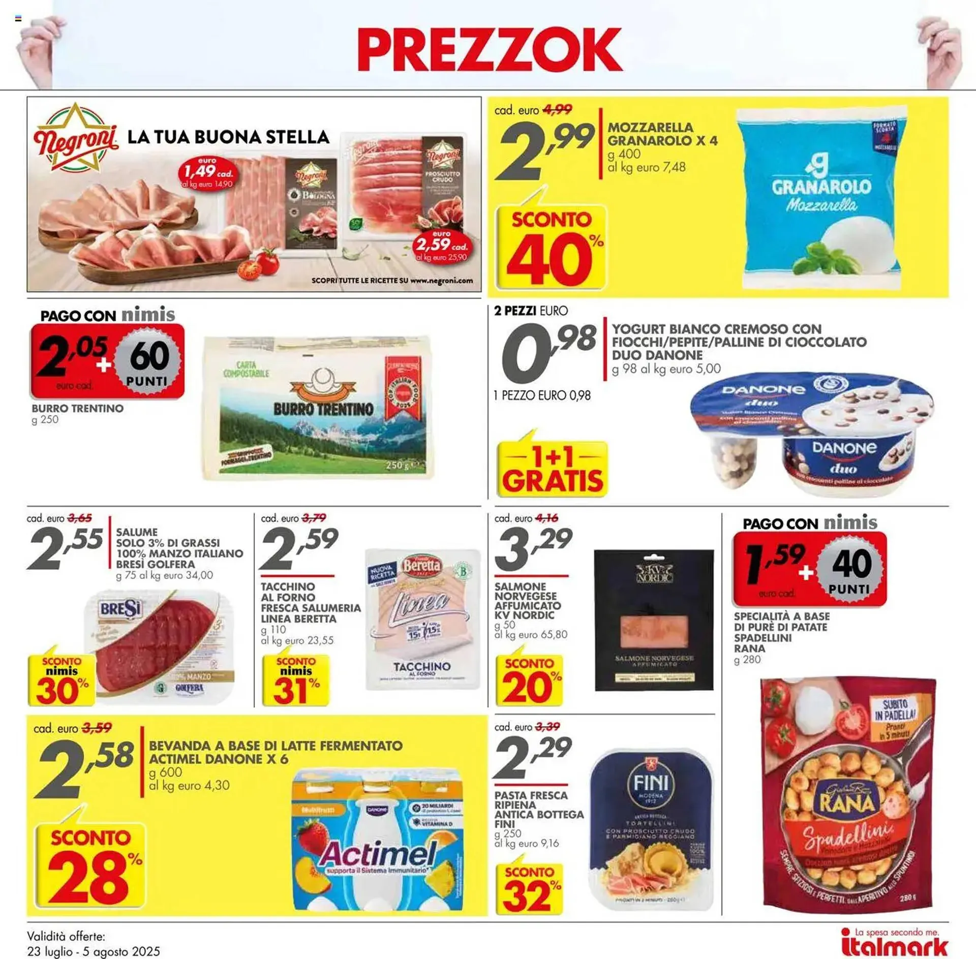 Volantino Italmark da 23 luglio a 5 agosto di 2025 - Pagina del volantino 13