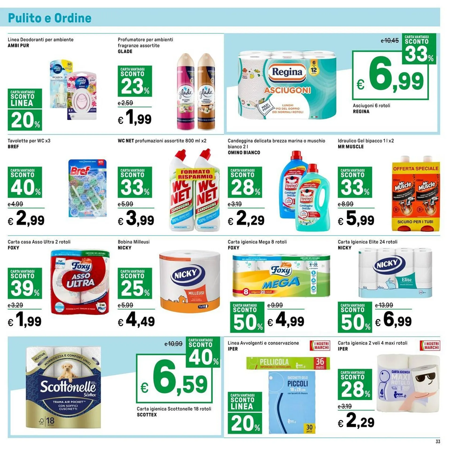 Volantino Iper La Grande da 1 agosto a 10 agosto di 2025 - Pagina del volantino 33