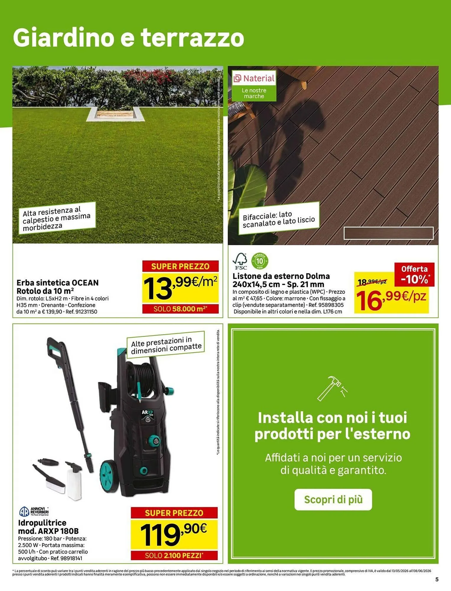 Volantino Leroy Merlin da 13 maggio a 8 giugno di 2026 - Pagina del volantino 5