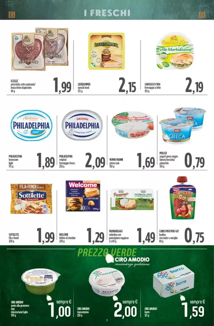 Il fresco quotidiano da 25 aprile a 5 maggio di 2025 - Pagina del volantino 7