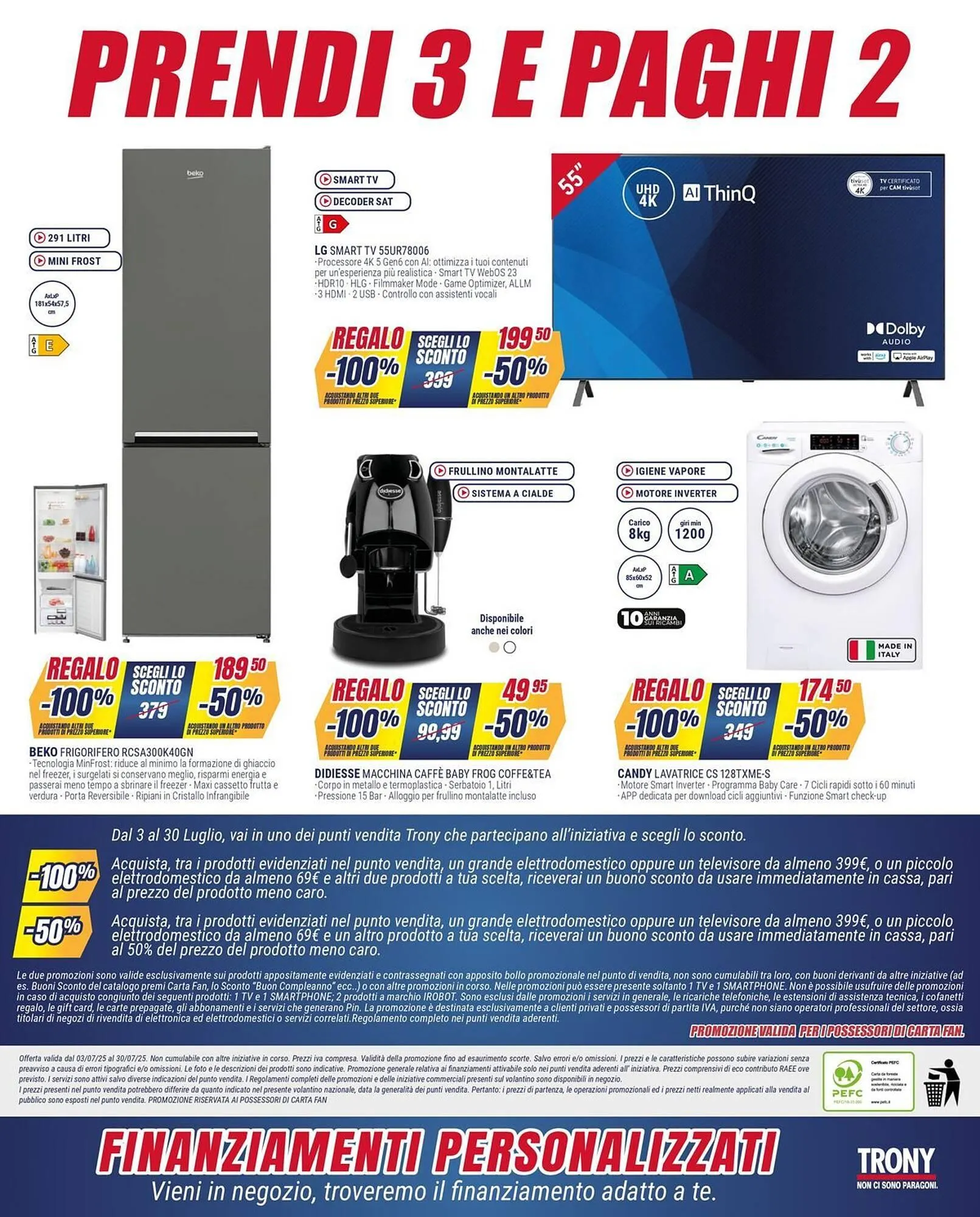 Volantino Trony da 3 luglio a 30 luglio di 2025 - Pagina del volantino 8
