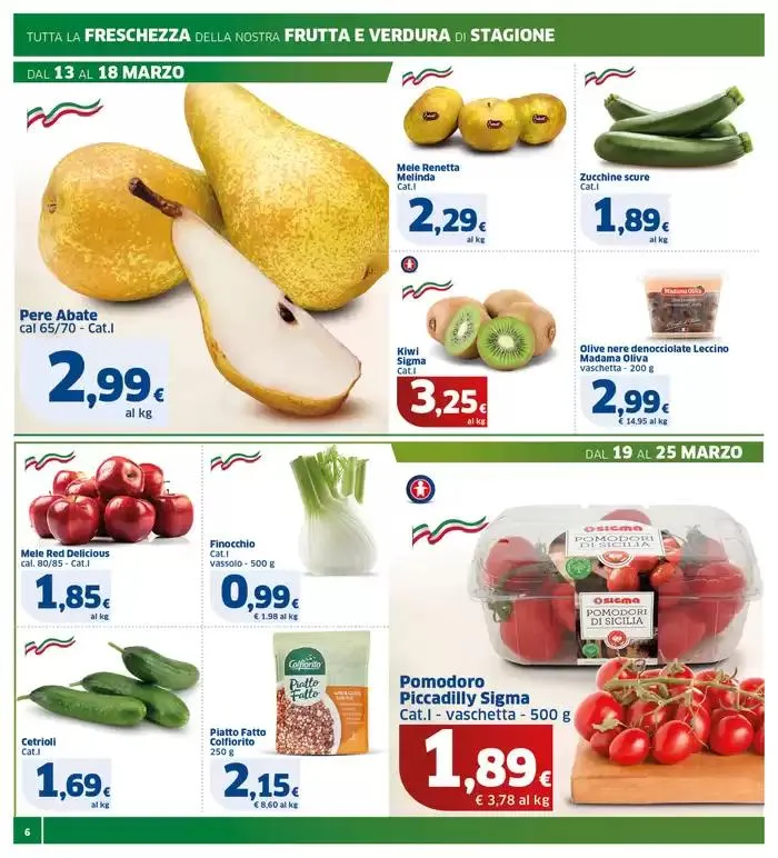 Sottocosto da 13 marzo a 25 marzo di 2025 - Pagina del volantino 6