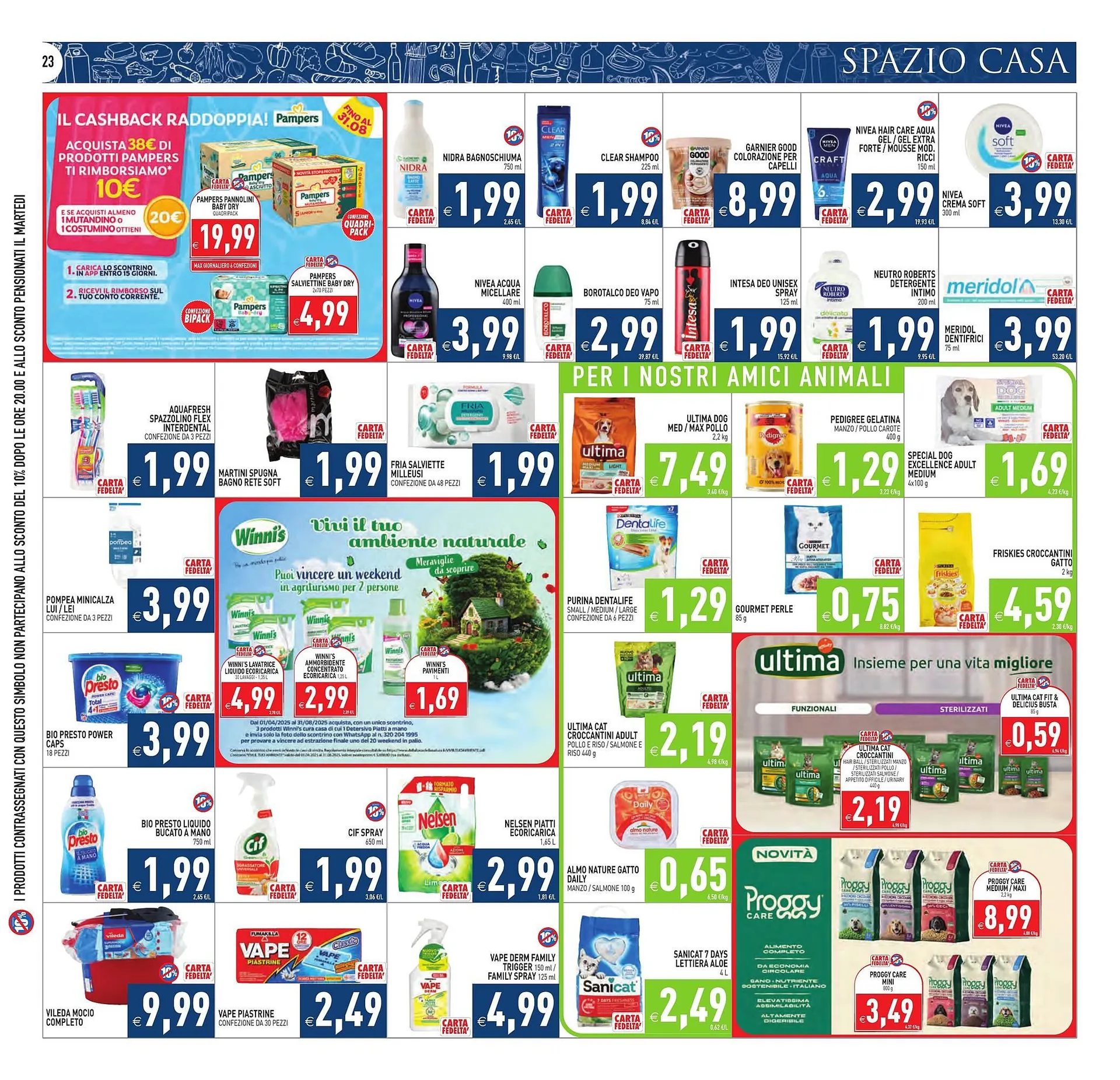Volantino Iperfamily da 25 luglio a 4 agosto di 2025 - Pagina del volantino 23