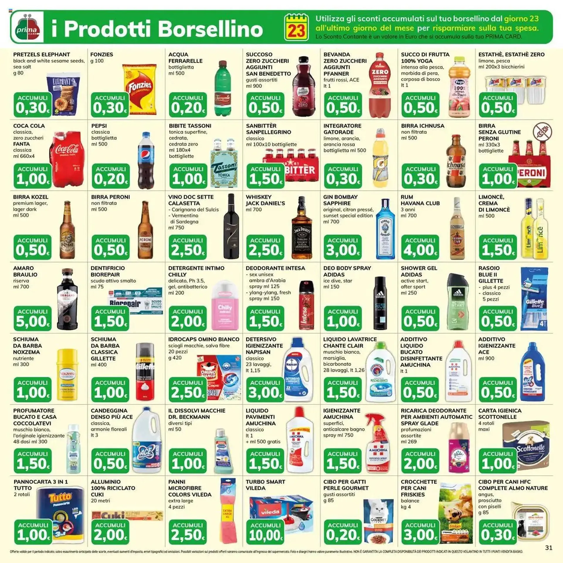 Volantino Basko da 15 luglio a 28 luglio di 2025 - Pagina del volantino 31