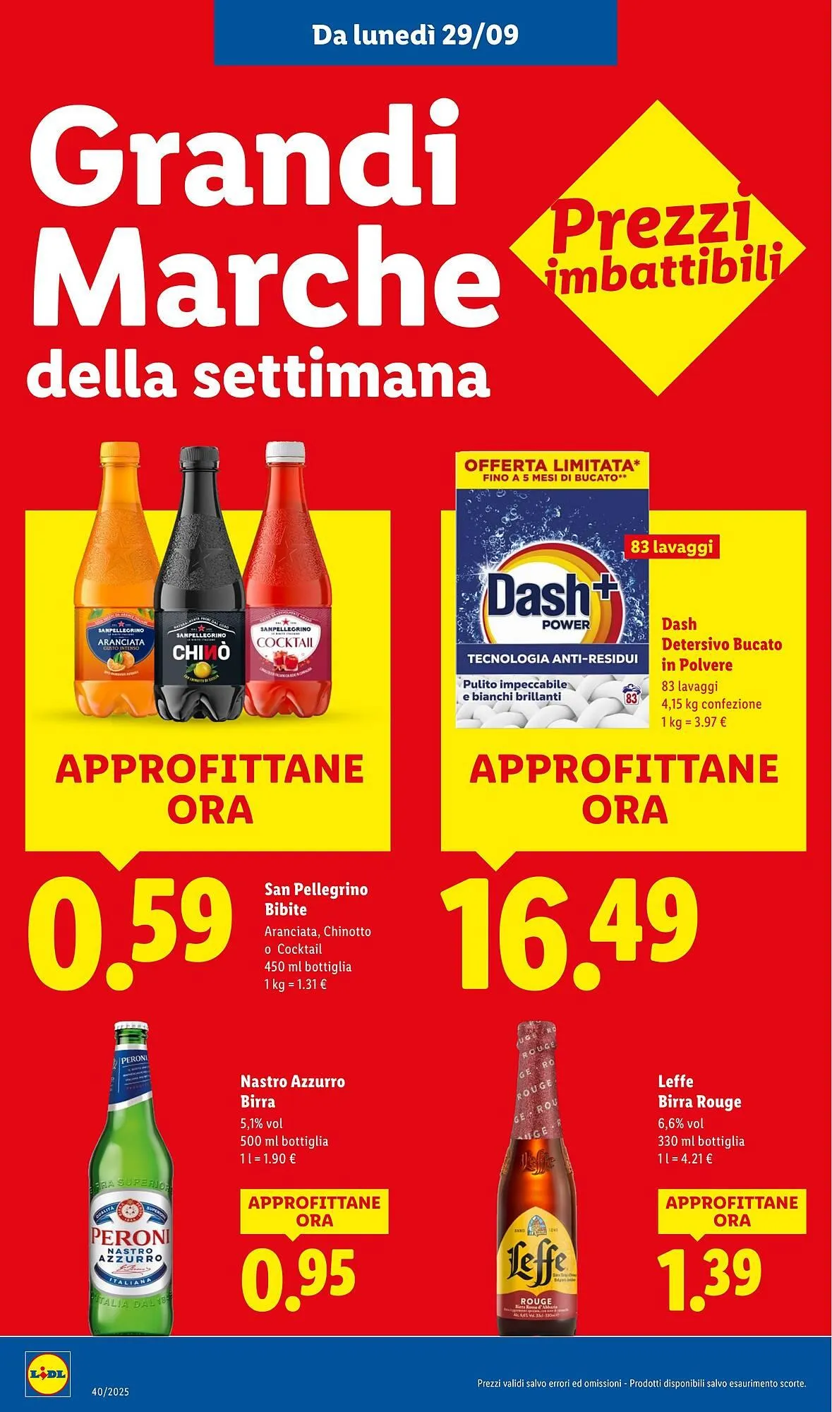 Volantino Lidl da 29 settembre a 5 ottobre di 2025 - Pagina del volantino 22