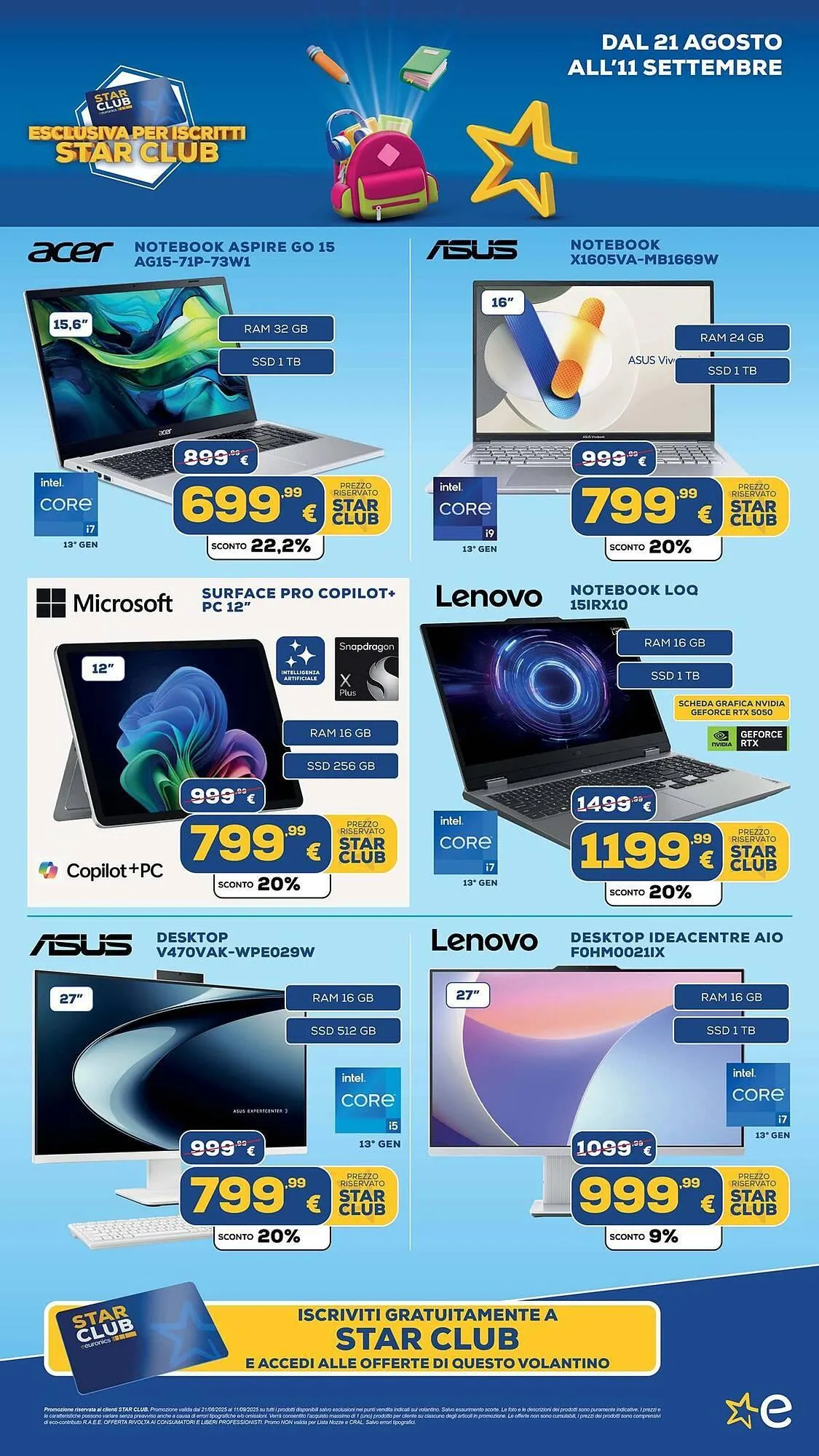 Volantino Euronics da 21 agosto a 11 settembre di 2025 - Pagina del volantino 3