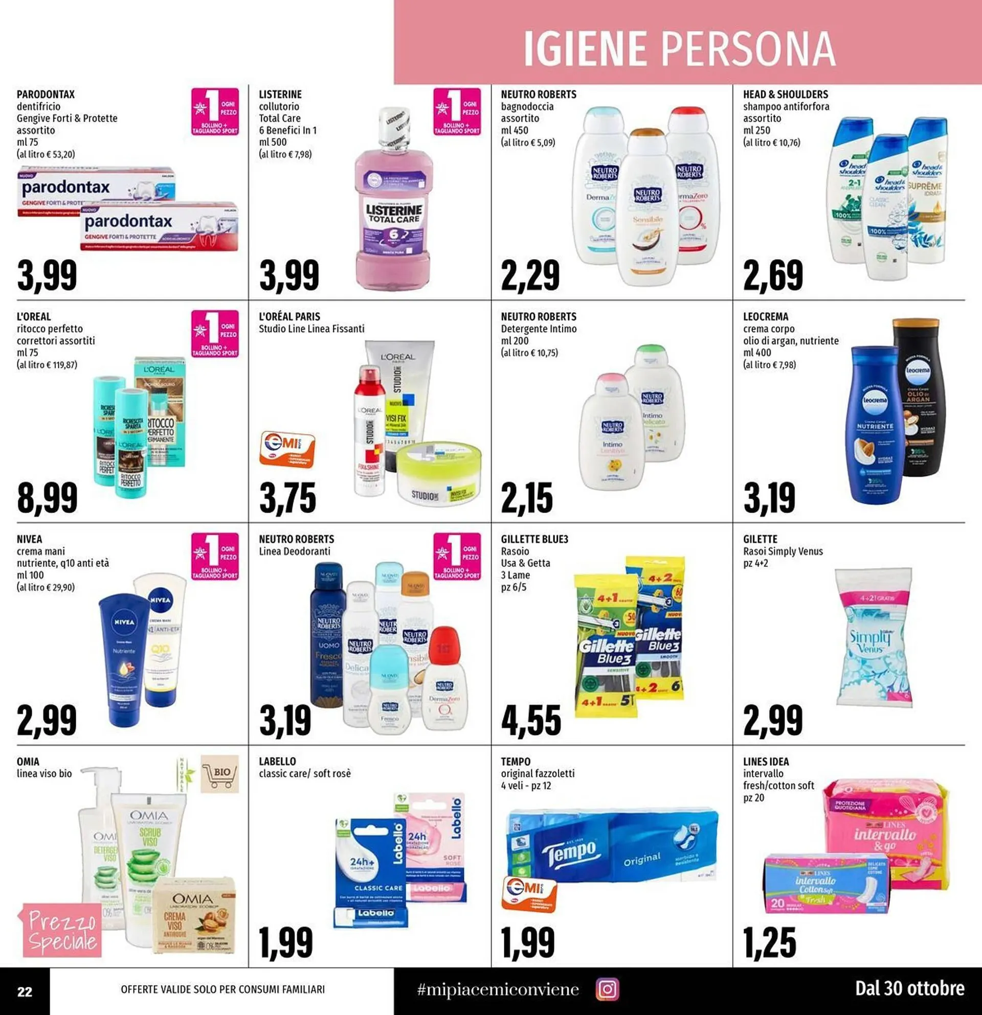Volantino Emi Supermercati da 30 ottobre a 12 novembre di 2025 - Pagina del volantino 22