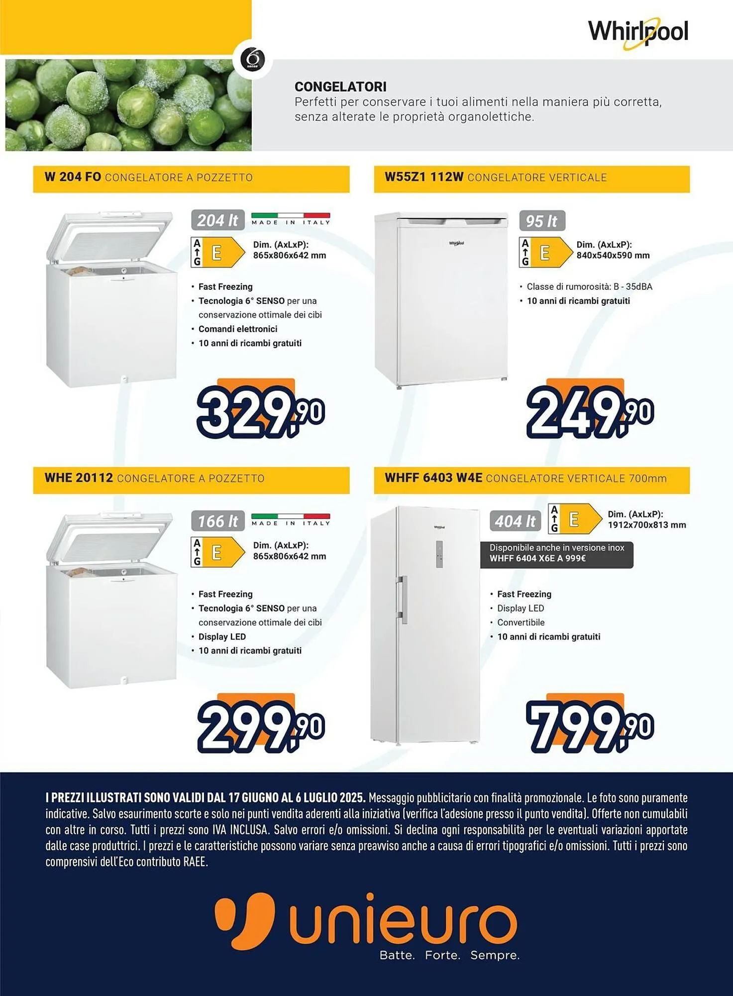 Volantino Unieuro da 17 giugno a 6 luglio di 2025 - Pagina del volantino 5