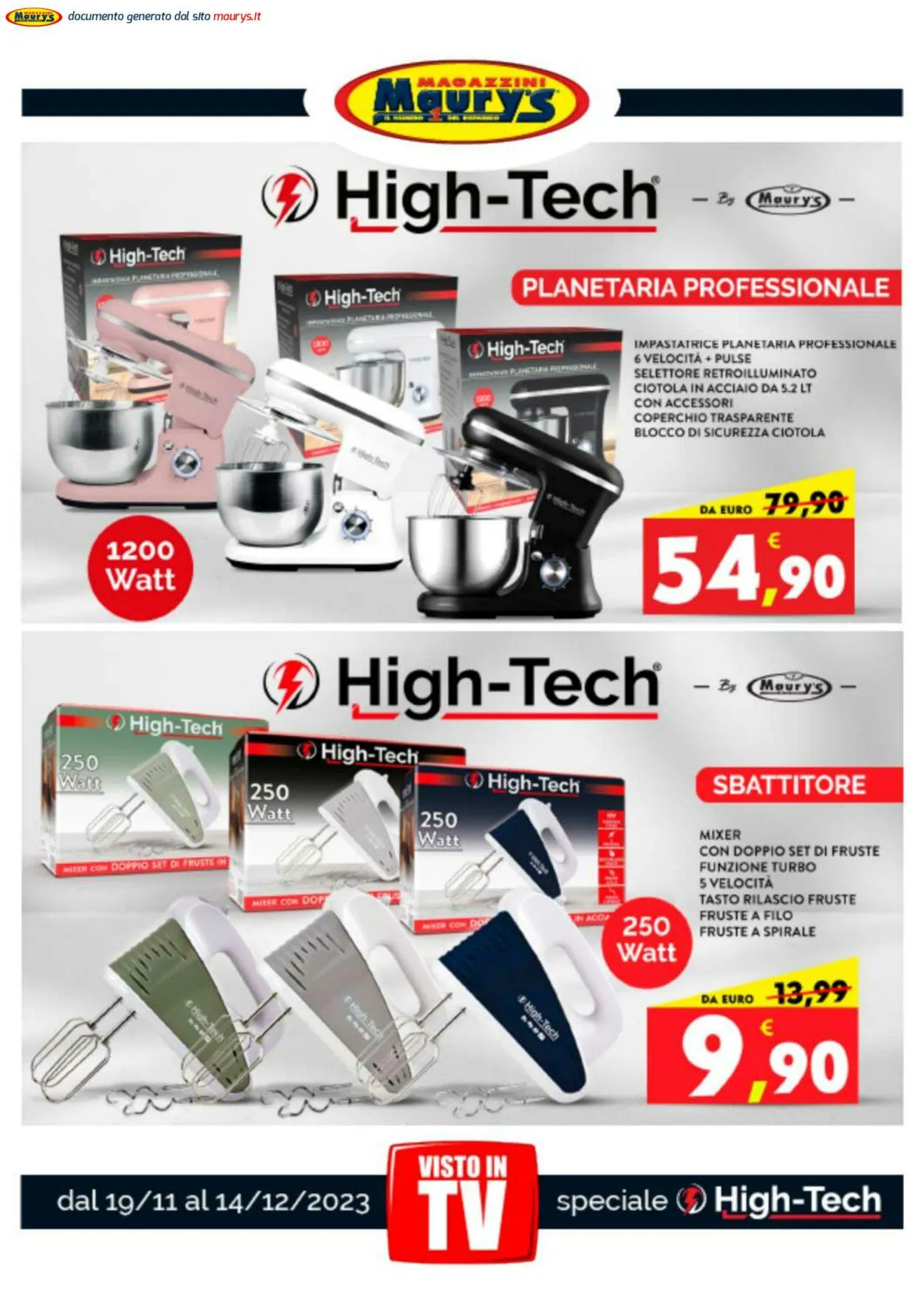 Maury's Volantino attuale da 30 novembre a 14 dicembre di 2023 - Pagina del volantino 3