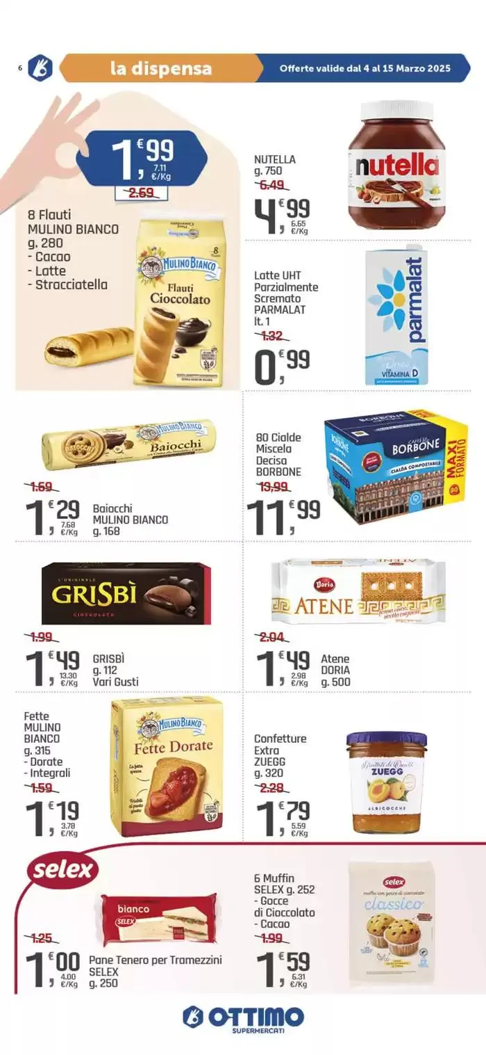 Offerte valide dal 4 al 15 marzo da 4 marzo a 15 marzo di 2025 - Pagina del volantino 6