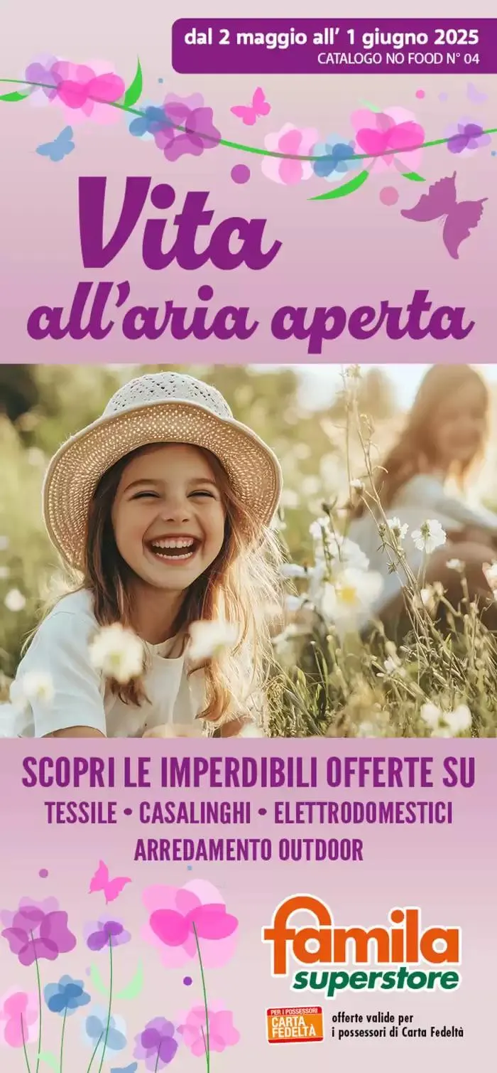 Vita all'aria aperta da 2 maggio a 1 giugno di 2025 - Pagina del volantino 1