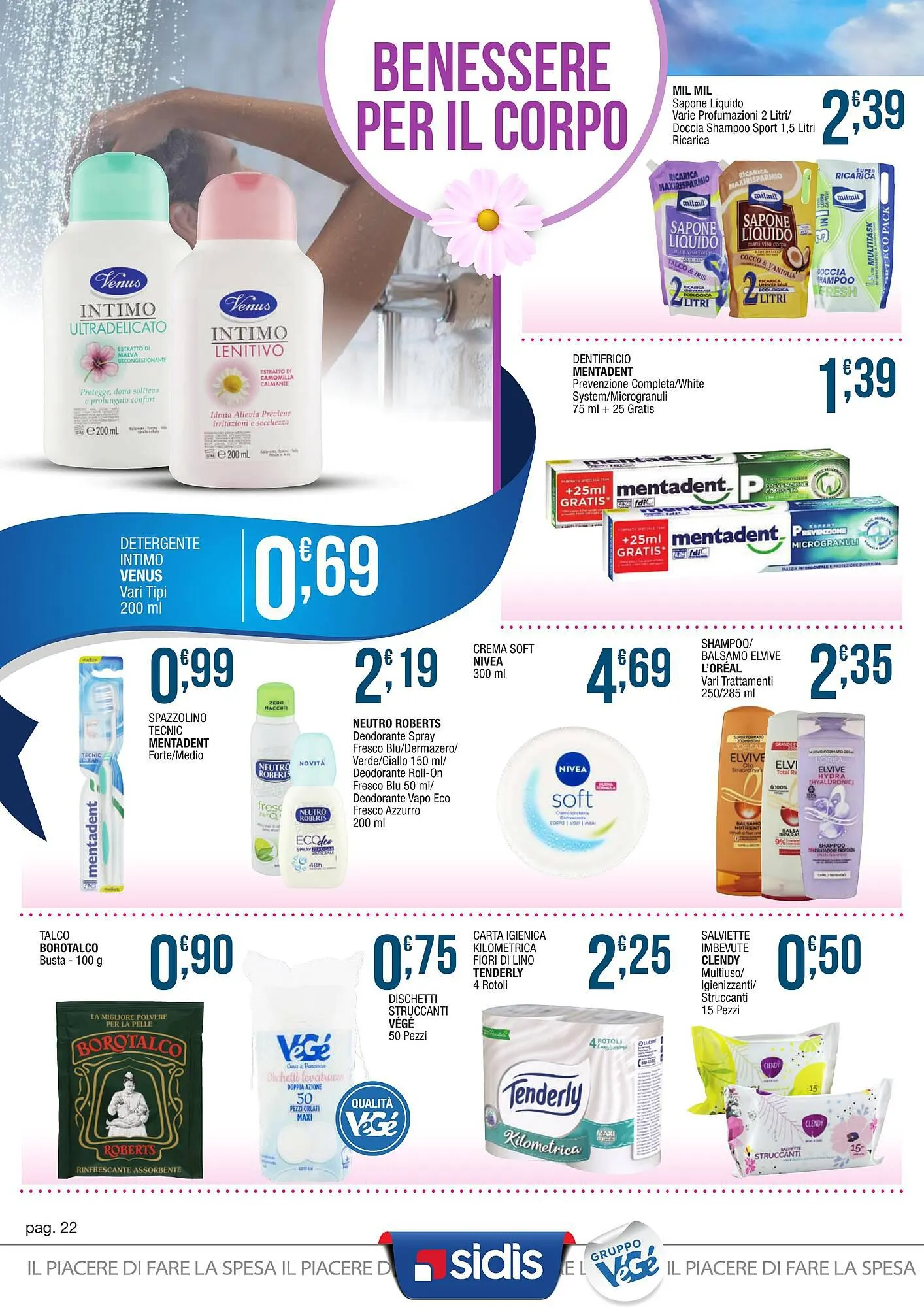 Volantino Sidis da 13 novembre a 25 novembre di 2023 - Pagina del volantino 22