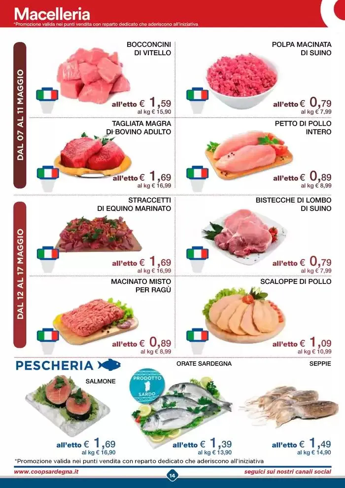 -30% 40% 50% sulle grandi marche da 7 maggio a 17 maggio di 2025 - Pagina del volantino 14