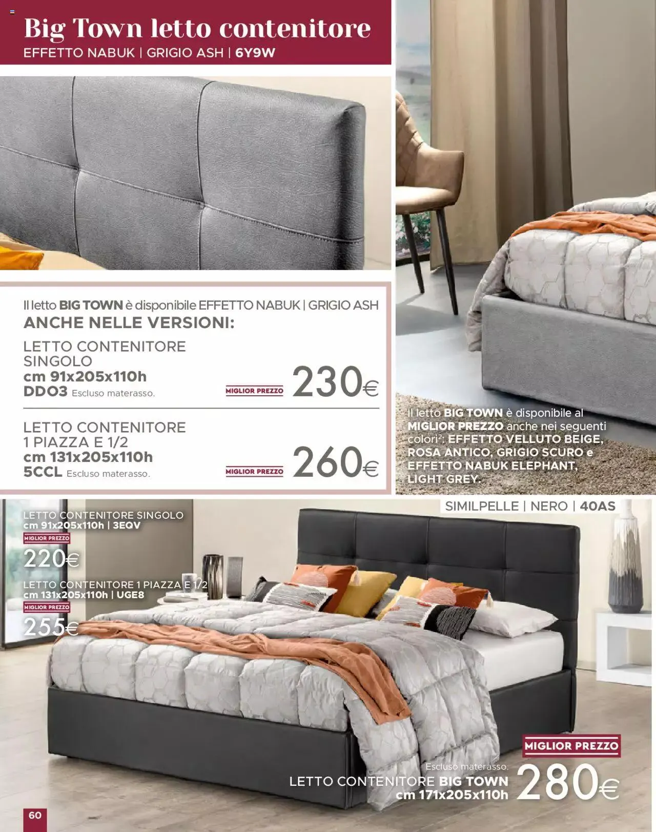 Volantino Mondo Convenienza da 1 ottobre a 31 dicembre di 2023 - Pagina del volantino 62