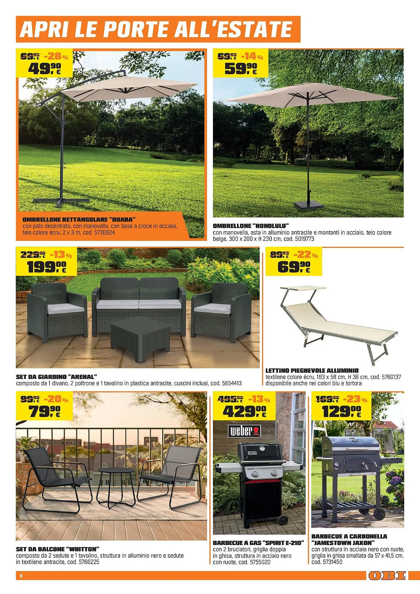 Volantino OBI da 11 giugno a 29 giugno di 2025 - Pagina del volantino 8
