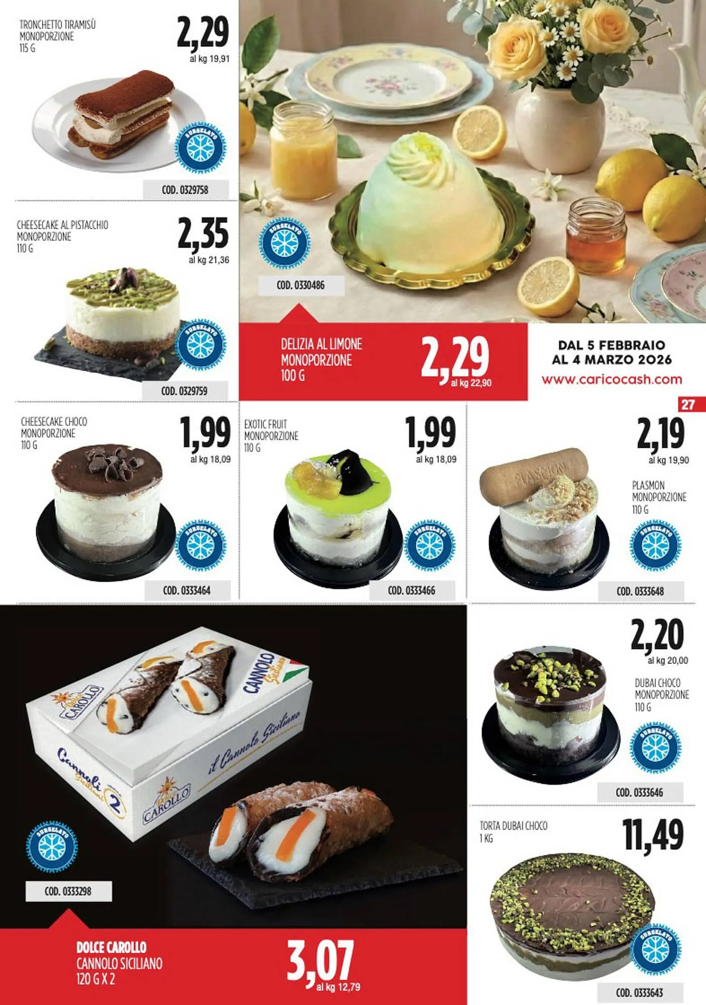 Volantino Carico Cash & Carry da 5 febbraio a 4 marzo di 2026 - Pagina del volantino 27