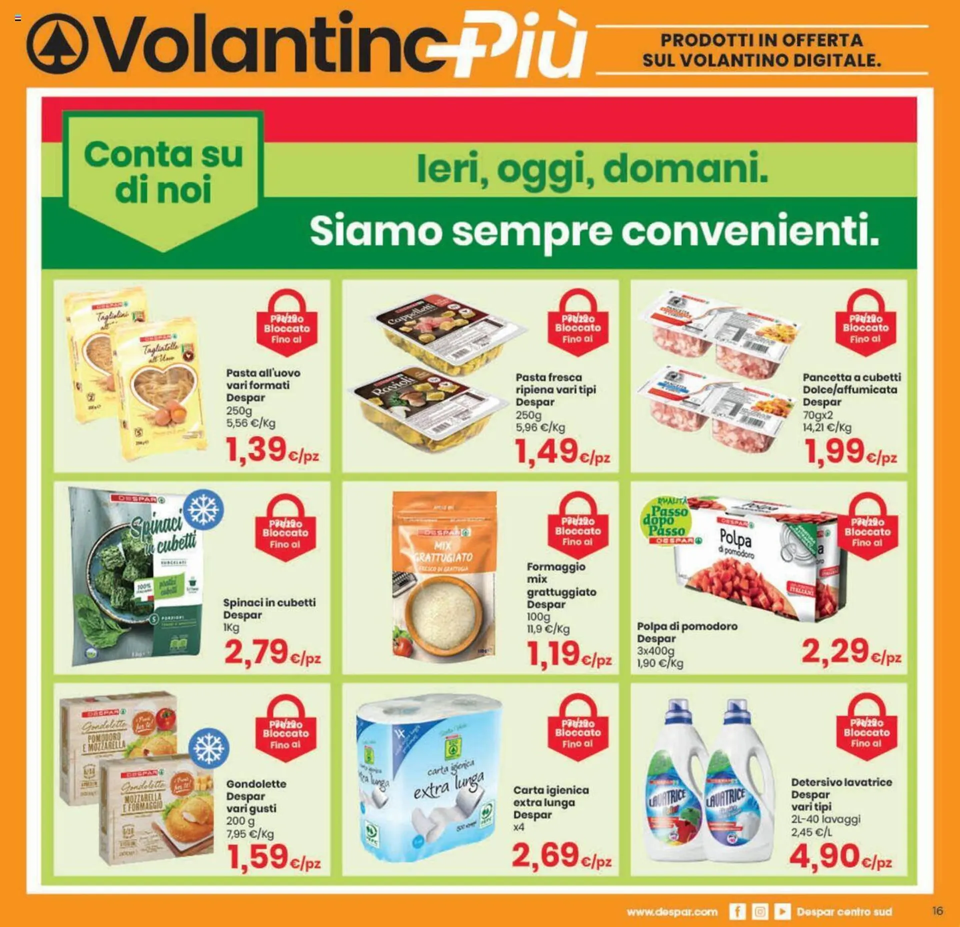 Volantino Eurospar da 14 settembre a 21 settembre di 2023 - Pagina del volantino 16
