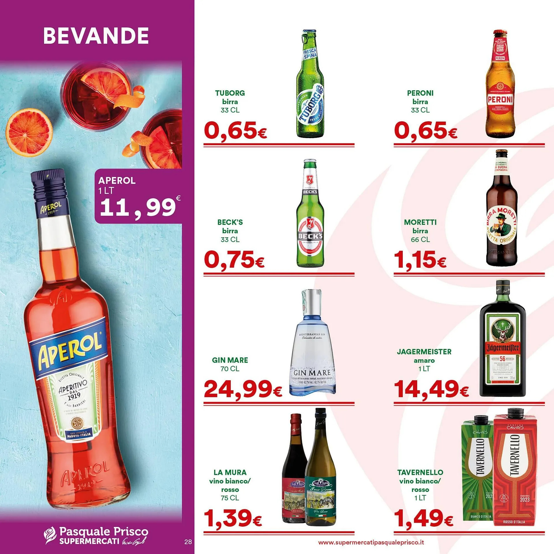 Volantino Supermercati Pasquale Prisco da 15 dicembre a 28 dicembre di 2025 - Pagina del volantino 28