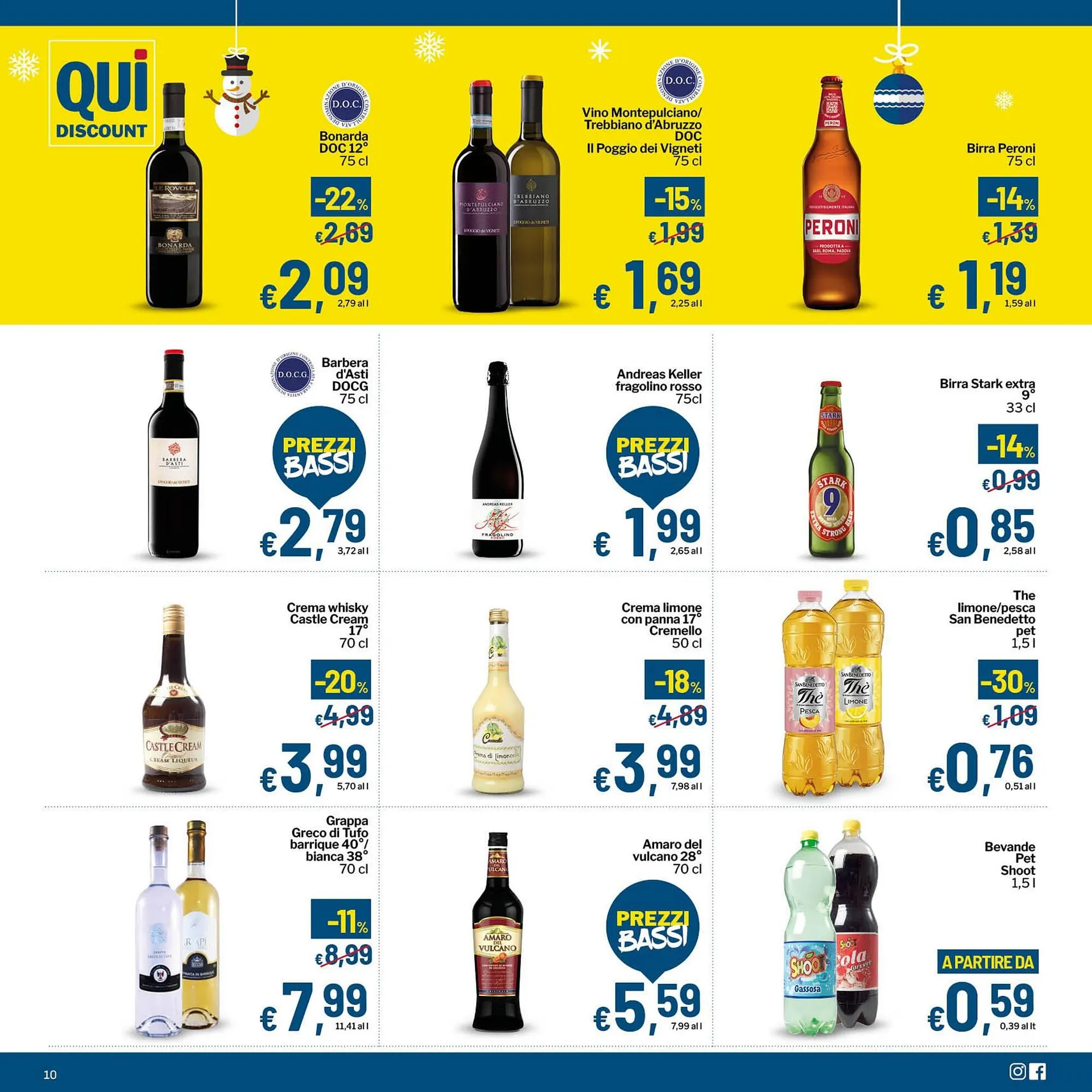 Volantino Qui Discount da 2 dicembre a 24 dicembre di 2025 - Pagina del volantino 10
