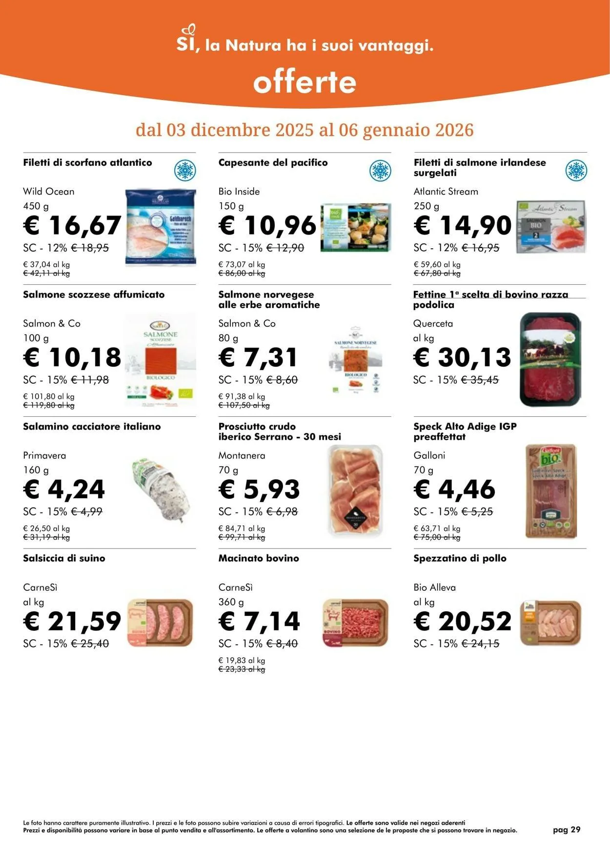 Natura Sì Volantino attuale da 1 dicembre a 1 gennaio di 2026 - Pagina del volantino 29