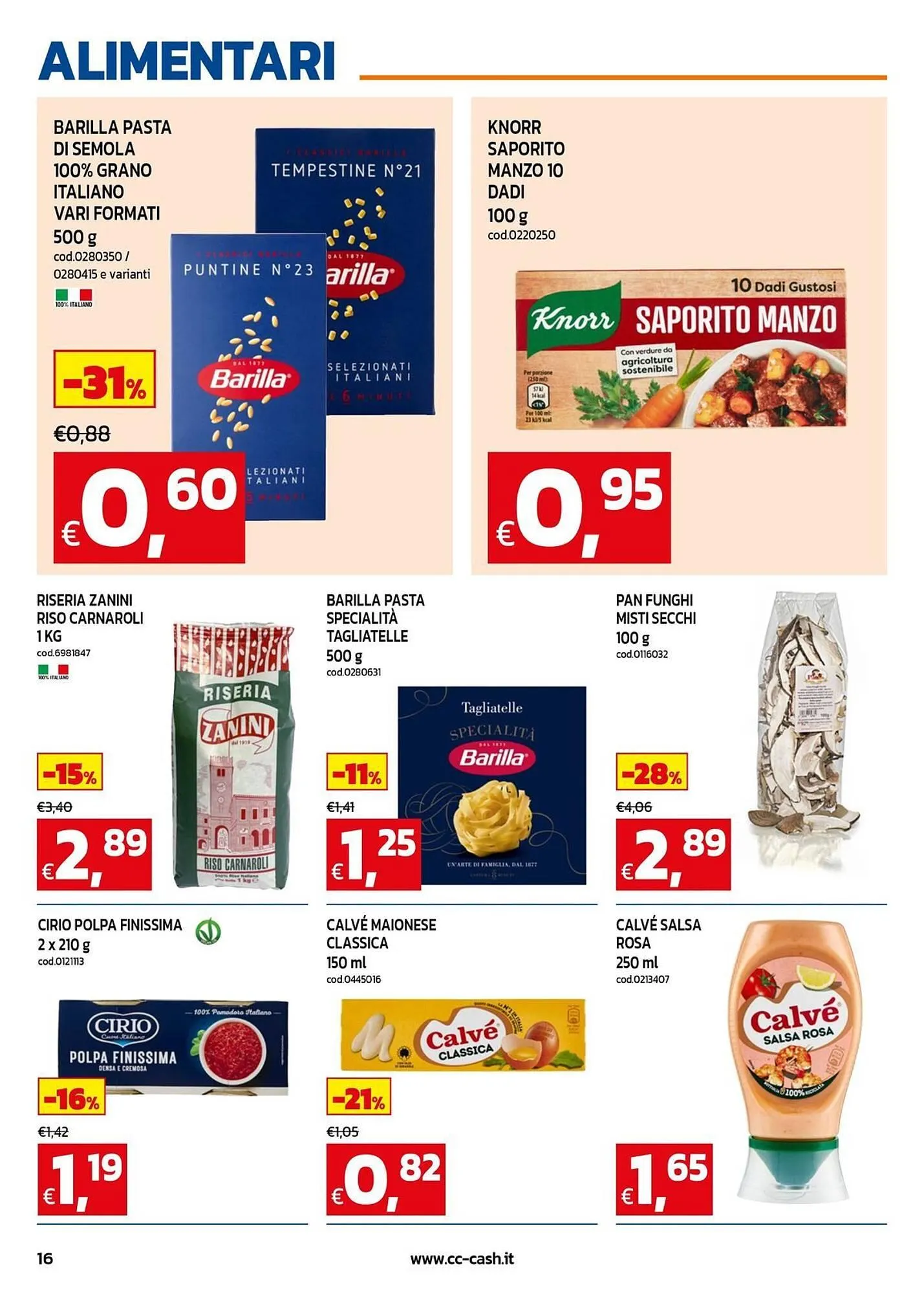 Volantino C+C Italmarket da 20 ottobre a 2 novembre di 2025 - Pagina del volantino 16