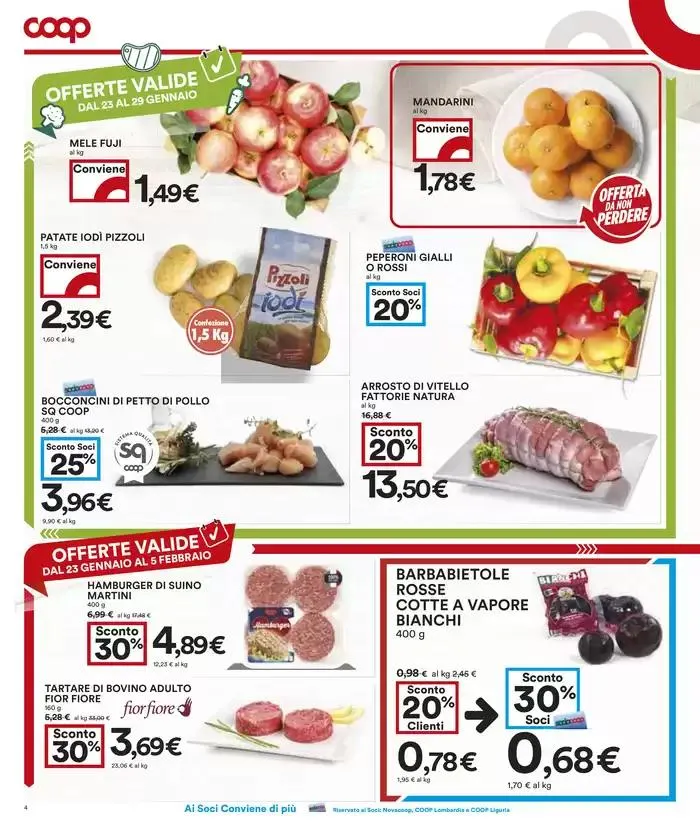 Sconti Fino al 40 % da 23 gennaio a 5 febbraio di 2025 - Pagina del volantino 4