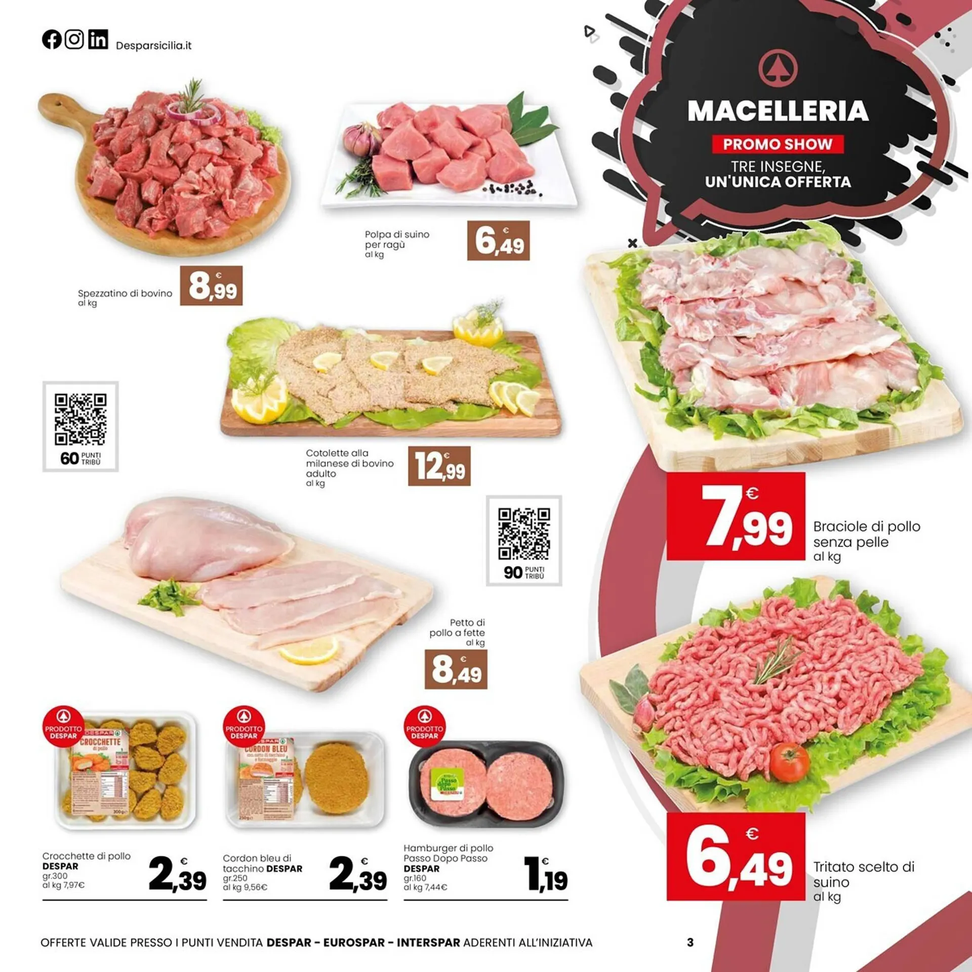 Volantino Eurospar da 11 settembre a 21 settembre di 2023 - Pagina del volantino 3